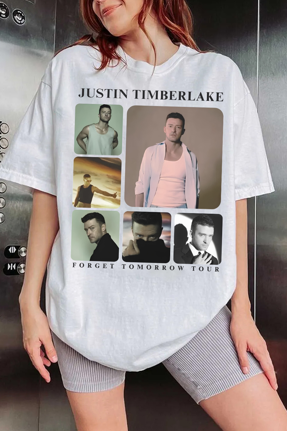 T-Shirt Timberlake  Merch, Shirt Timberlake Tour For Women
