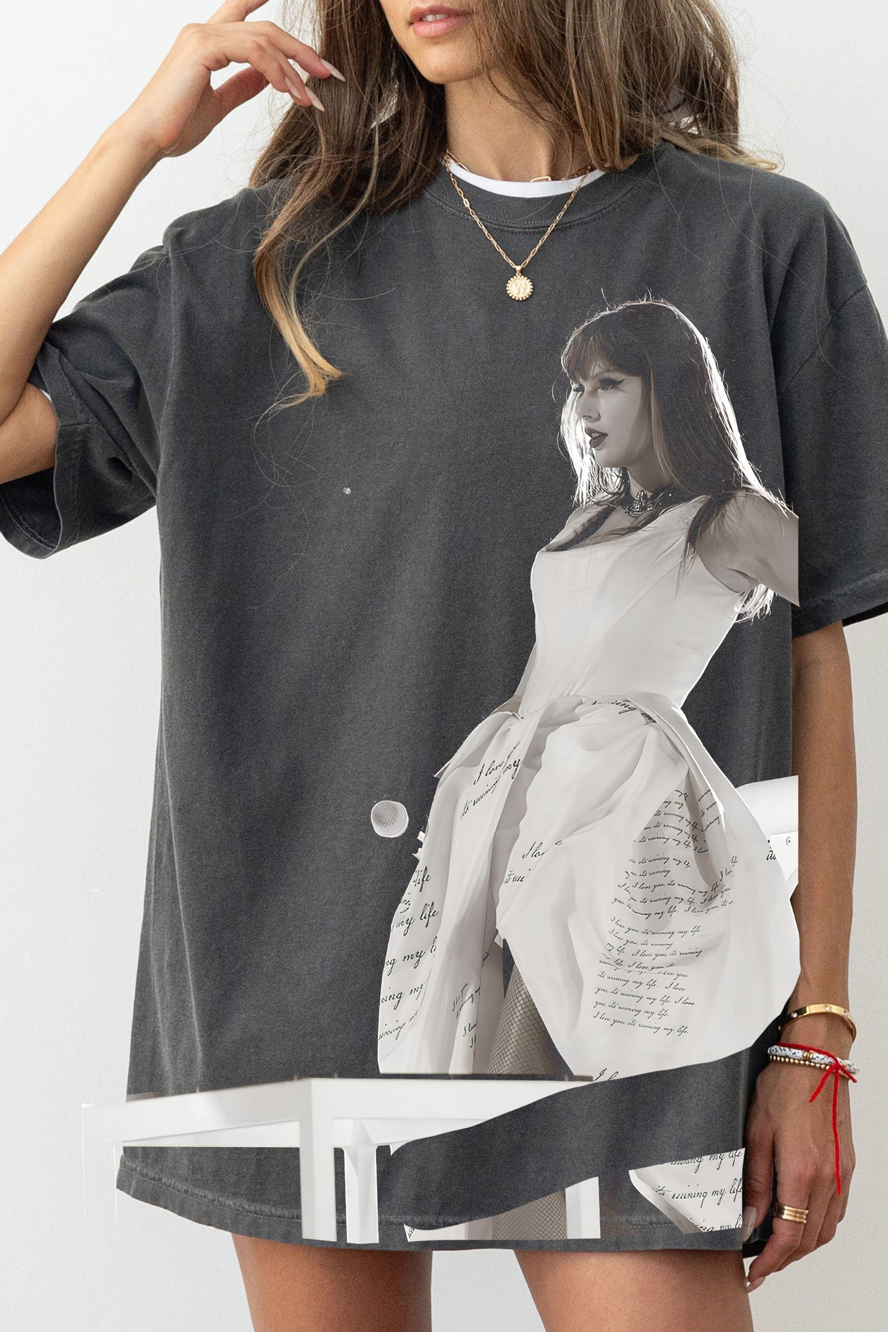 New T-Shirt The Tortured Merch, Shirt The Tortured Costume Department Is Haunted Ttpd For Women