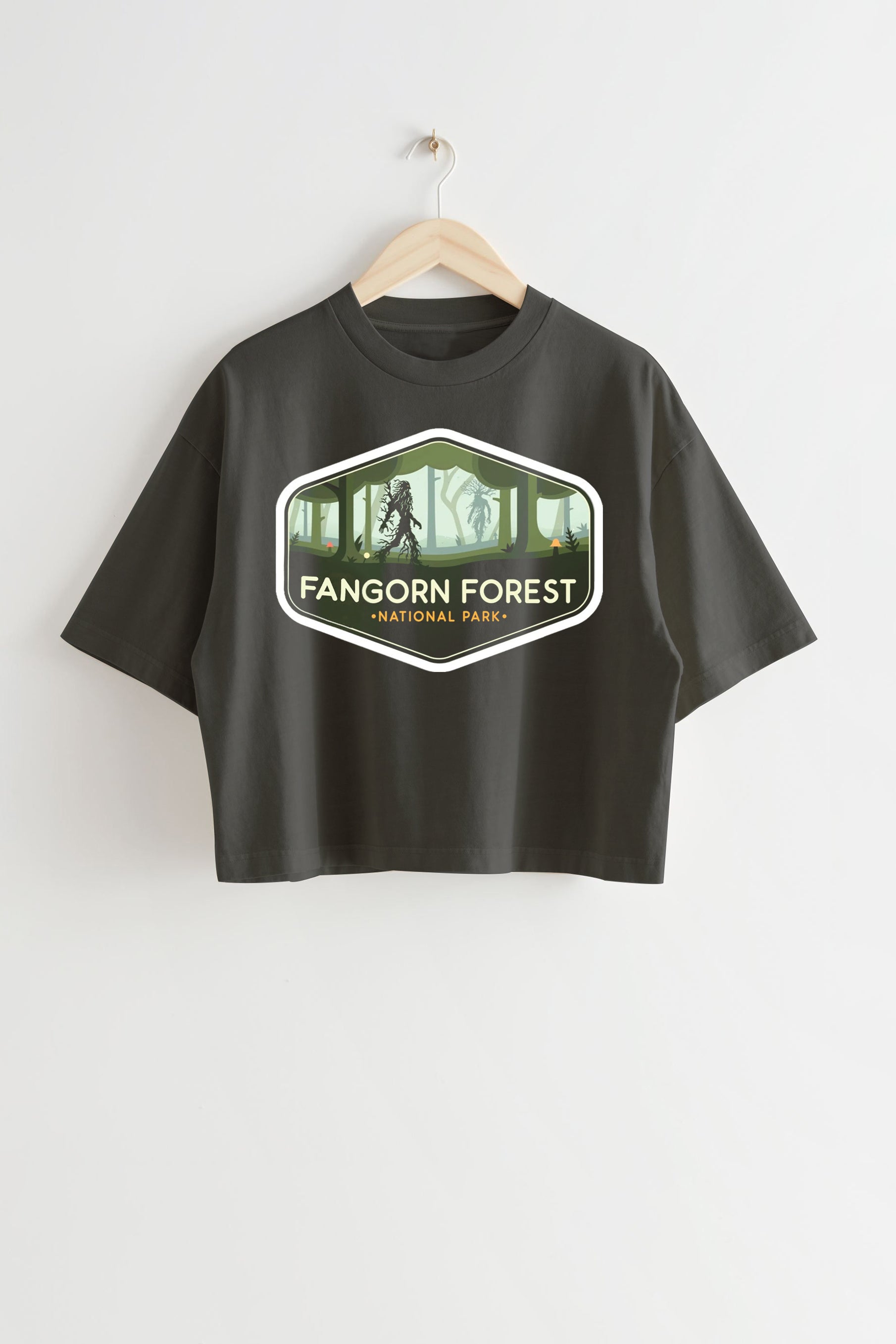 New T-Shirt The Lord Merch, Shirt The Lord Of The Rings Fangorn Forest For Women