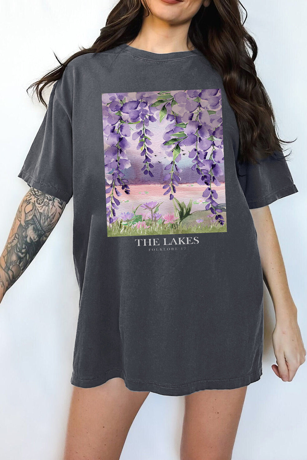 T-Shirt The Lakes Merch, Shirt The Lakes Swiftie For Women