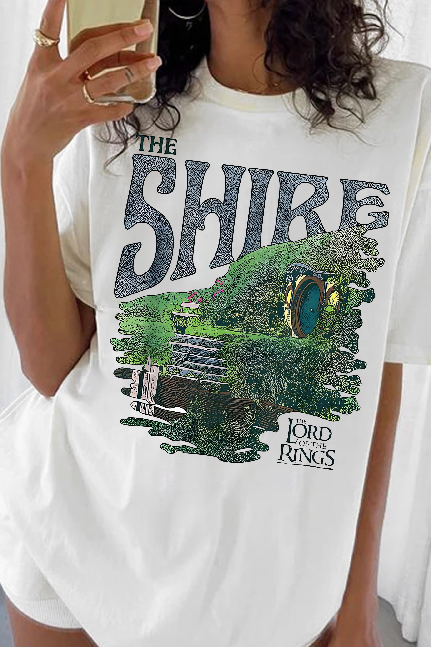 T-Shirt The Lord Merch, Shirt The Lord Of The Rings For Women