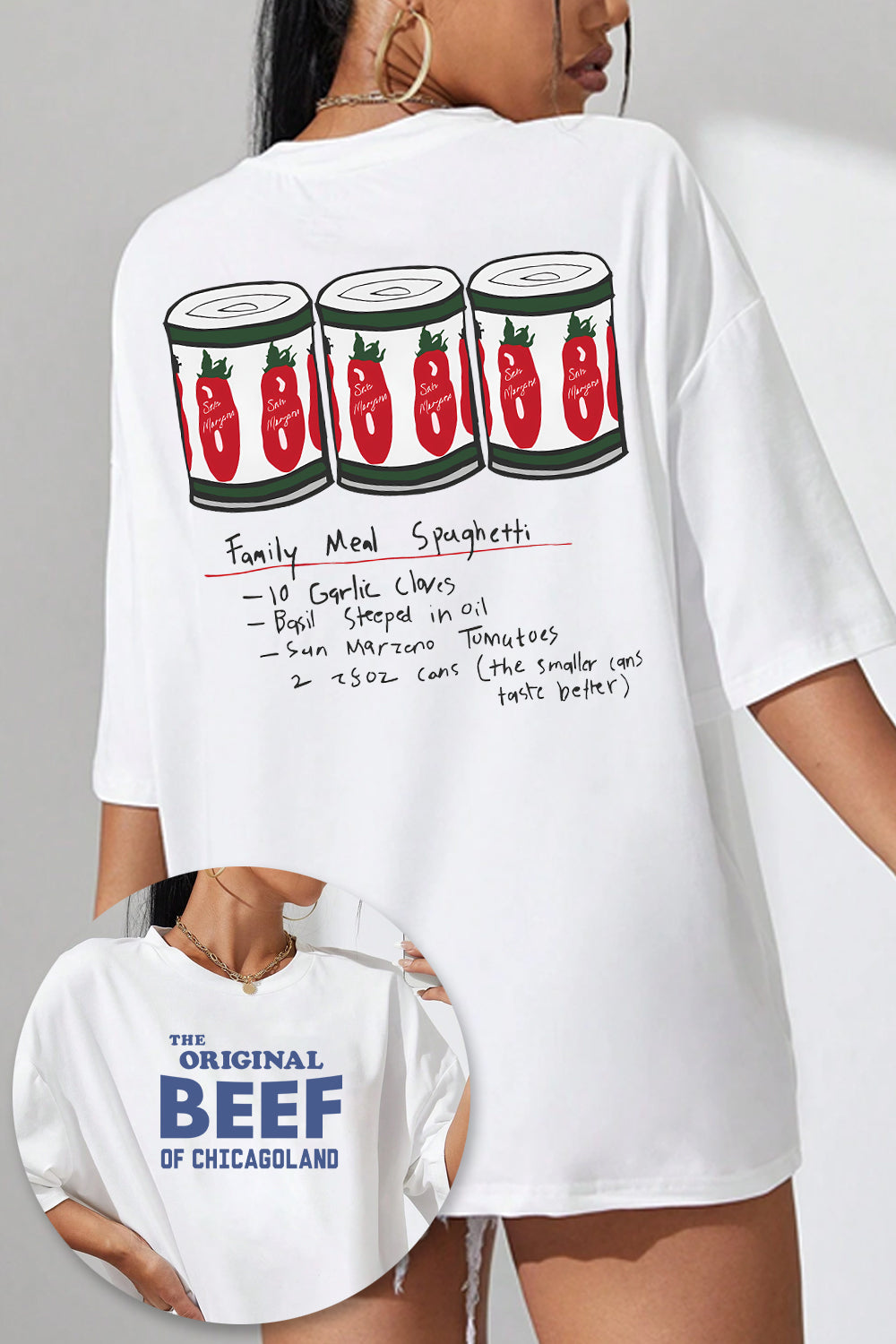New T-Shirt The Bear Merch, Shirt The Bear Spaghetti Recipe For Women