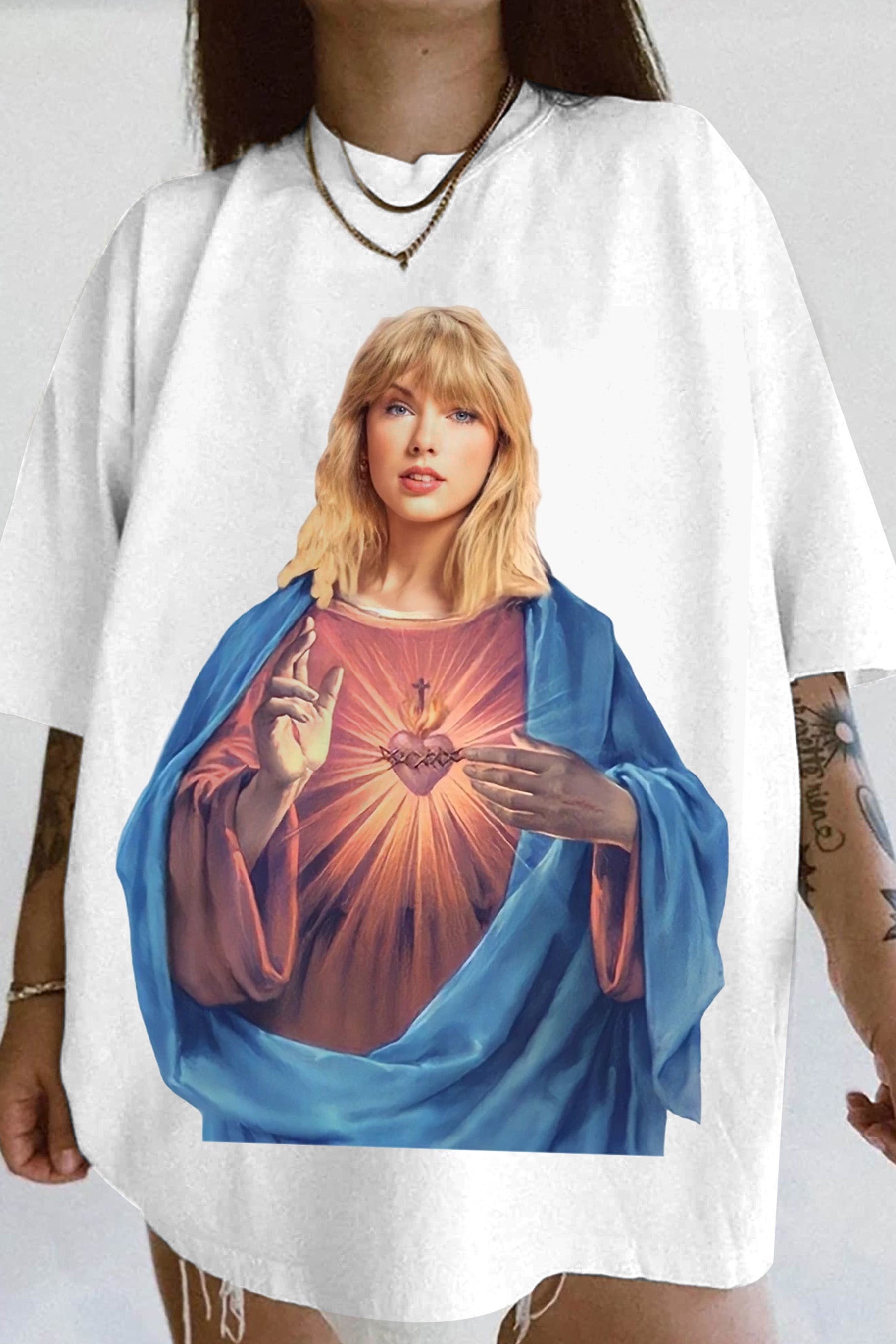 New T-Shirt Taylor-God Essential Merch, Shirt Taylor-God Essential For Women