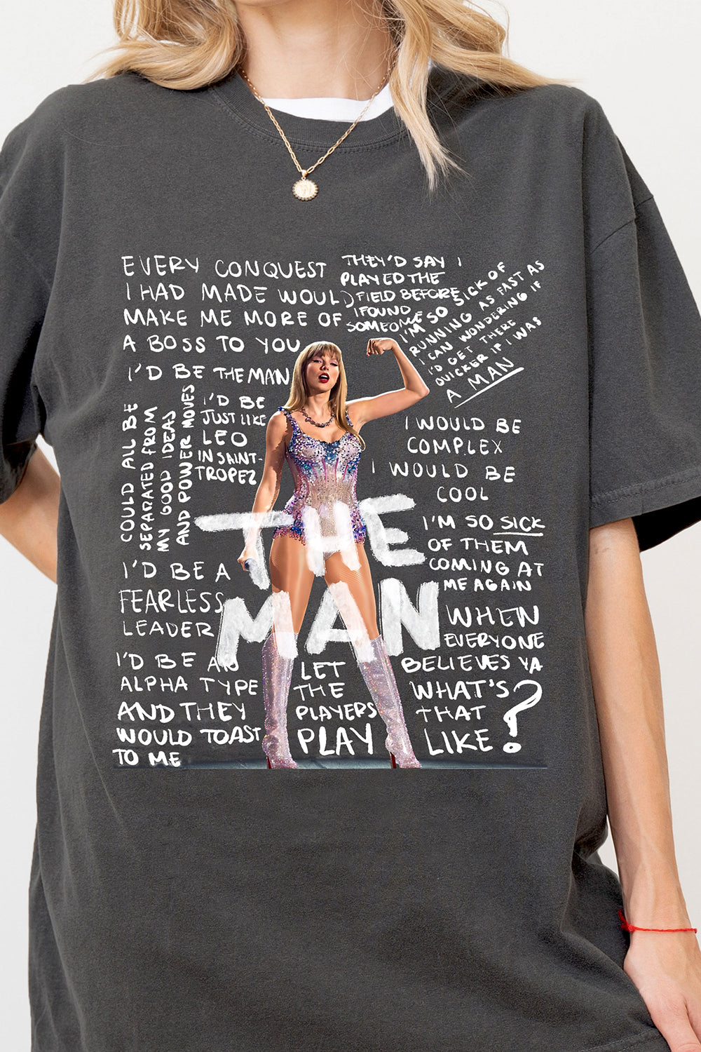 New T-Shirt Taylor Swifts Merch, Shirt Taylor Swifts The Man Essential For Women