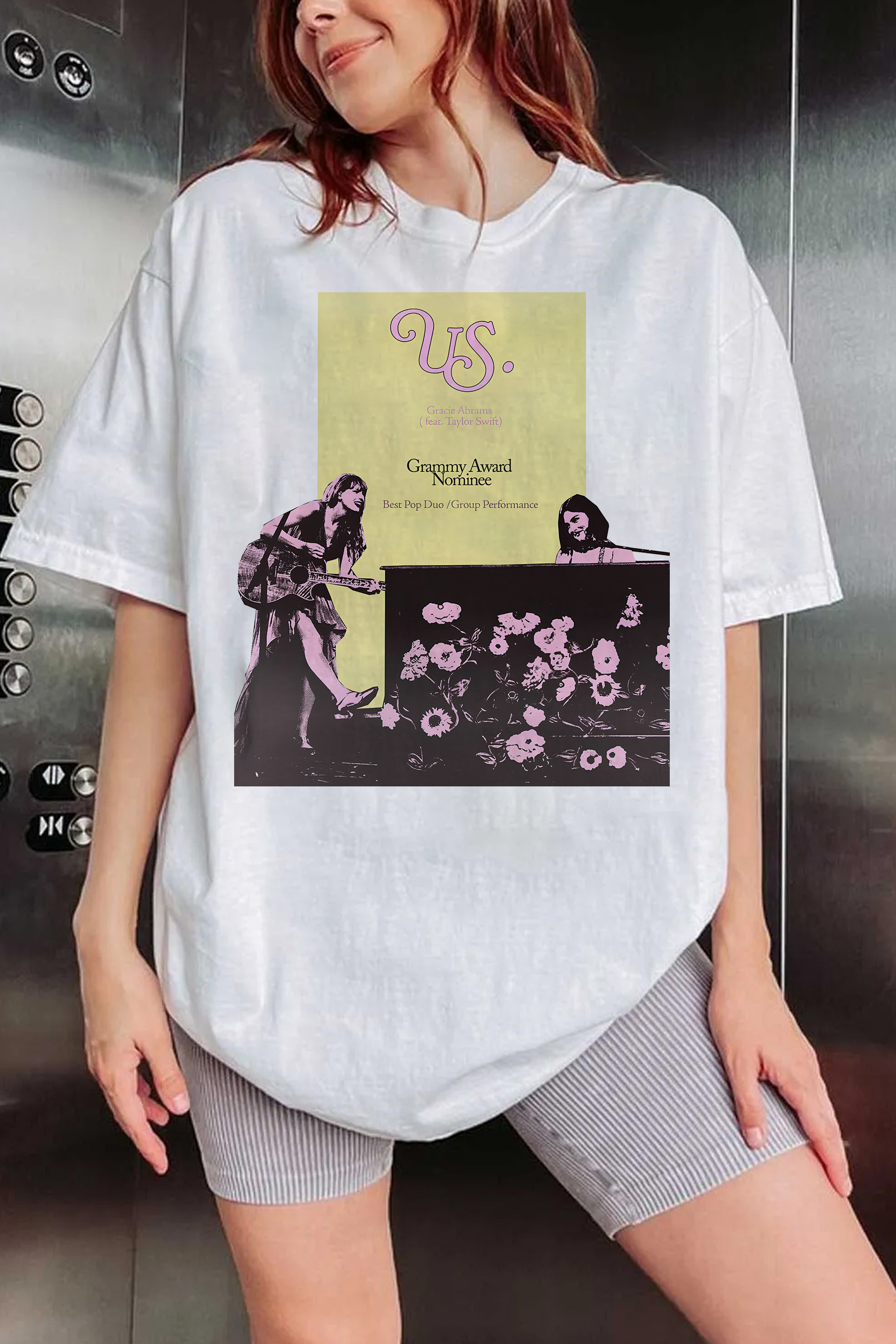 New T-Shirt Taylor Grammy Merch, Shirt Taylor Grammy Award Nomince Ver.2 For Women