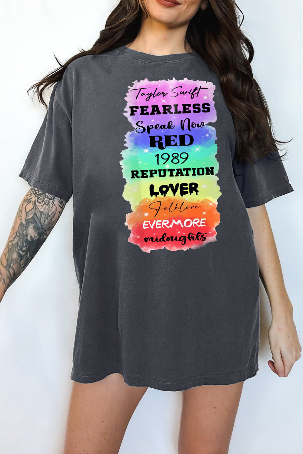 T-Shirt Taylor Swift Merch, Shirt Taylor Swift Eras Tour For Women