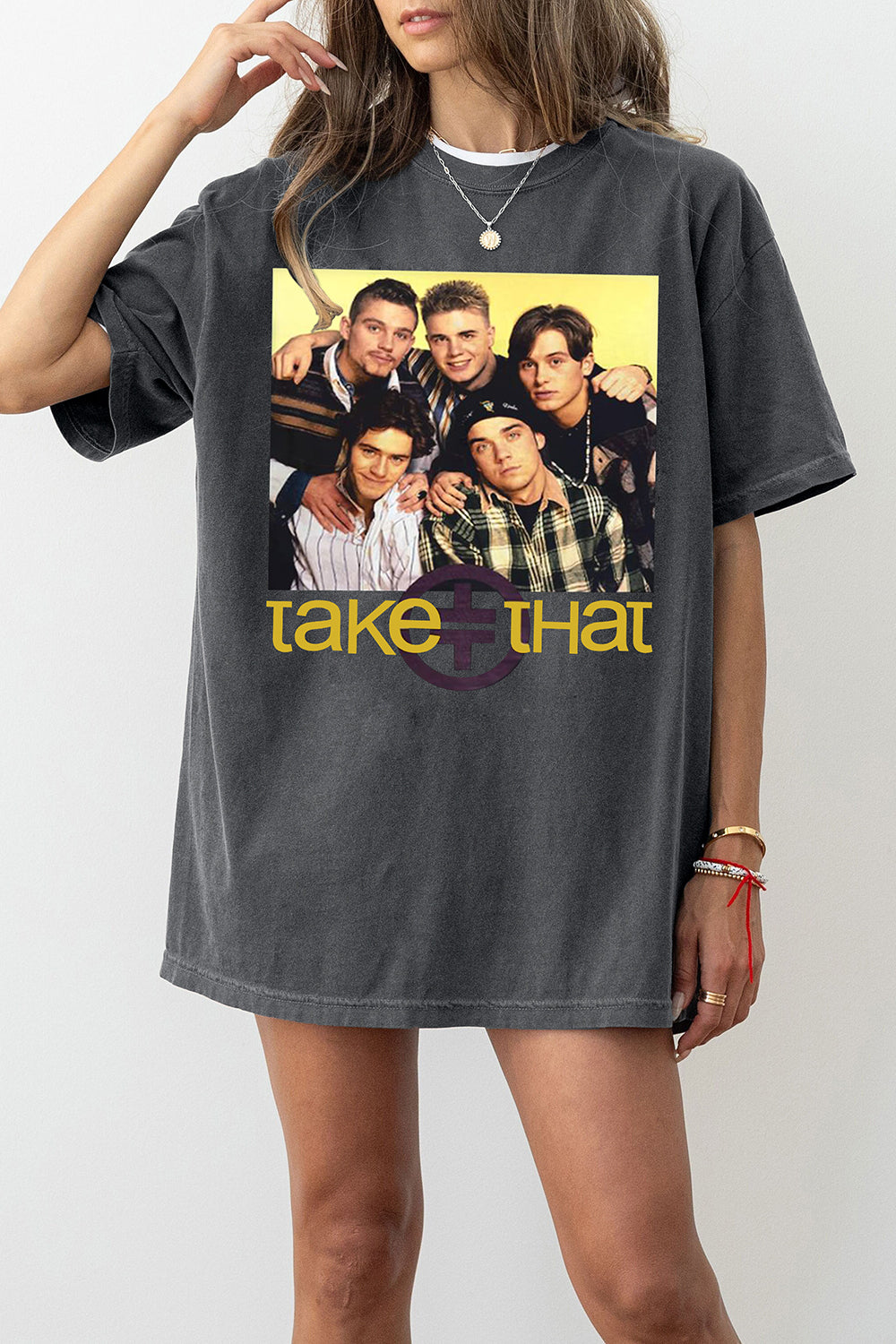 New T-Shirt Take That Merch, Shirt Take That This Life On Tour 2024 For Women