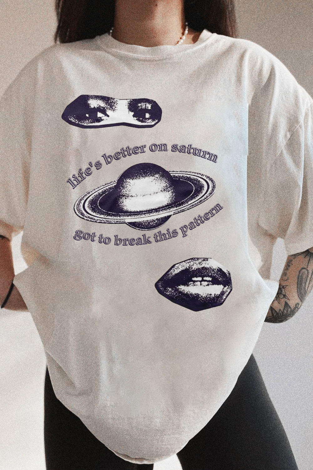 New T-Shirt Sza Saturn Merch, Shirt Sza Saturn Graphic For Women