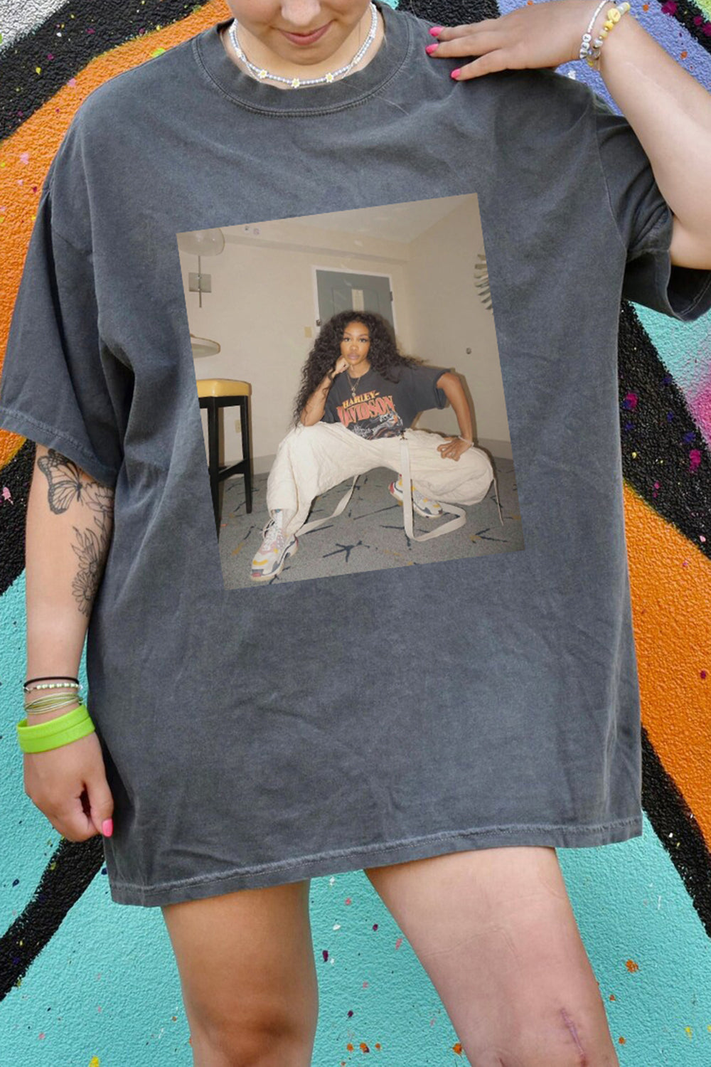 New T-Shirt Sza Merch Merch, Shirt Sza Merch Graphic For Women