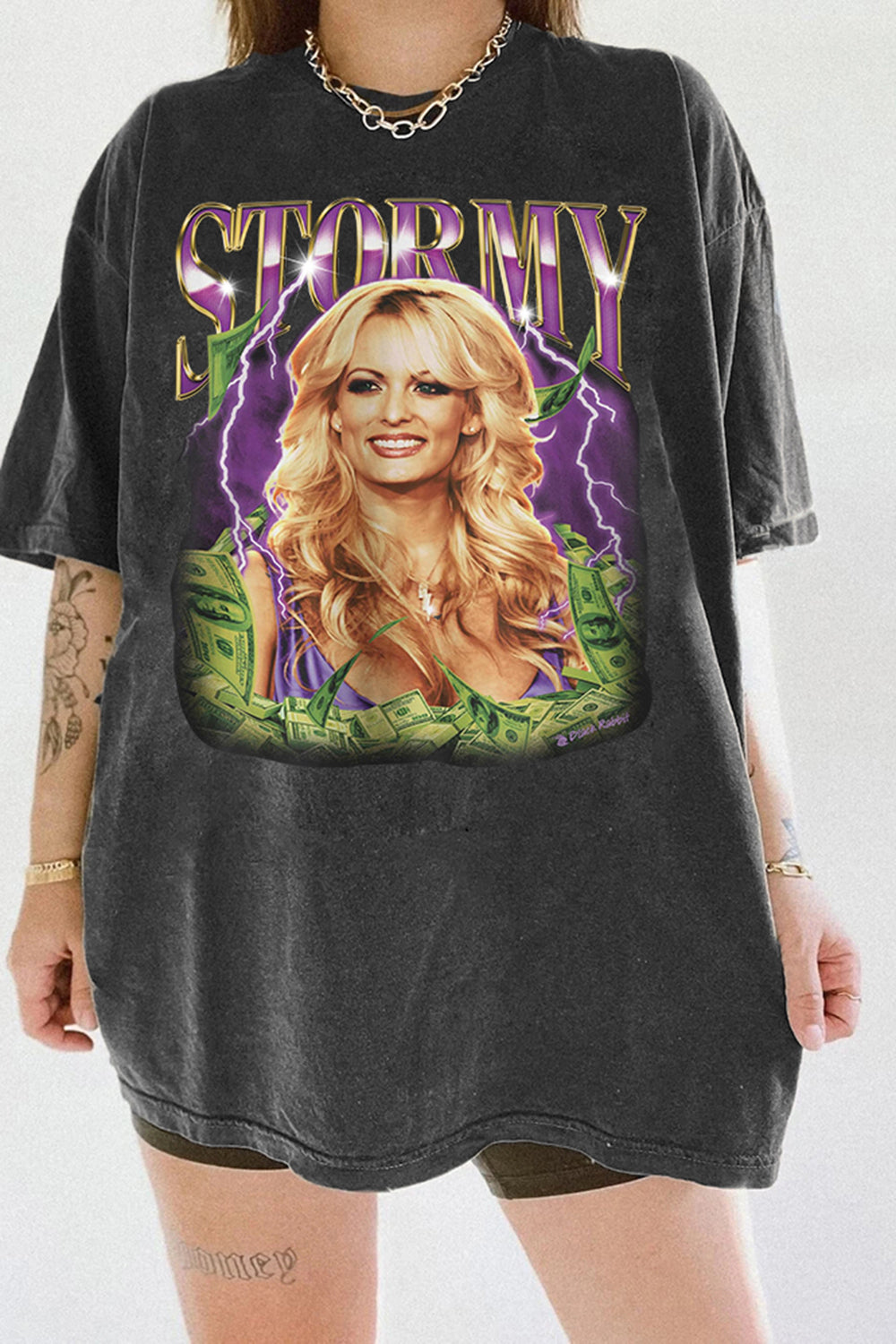 New T-Shirt Stormy Daniels Merch, Shirt Stormy Daniels Graphic For Women
