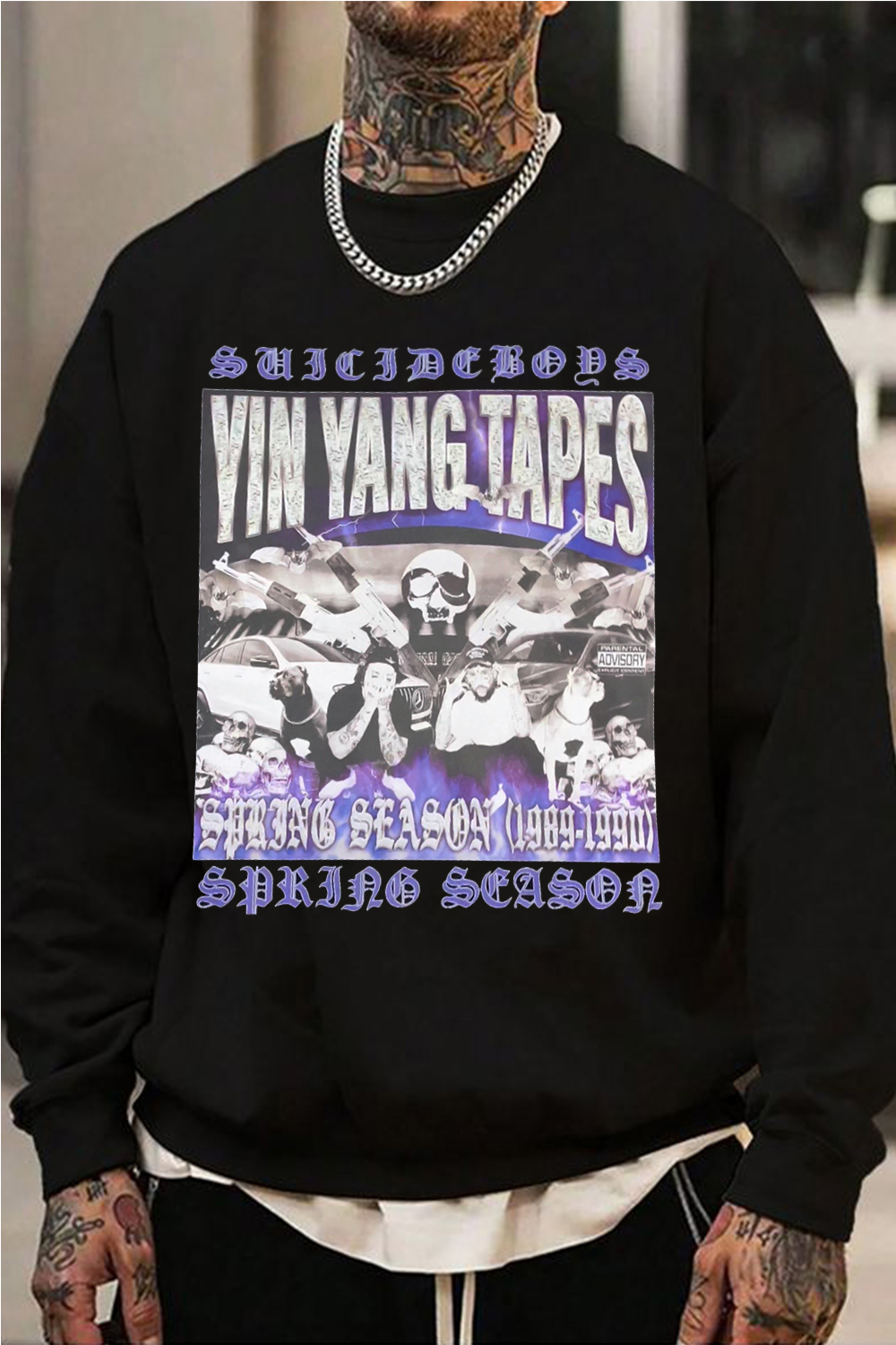 New Suicideboys Casual Long-Sleeved Sweatshirt