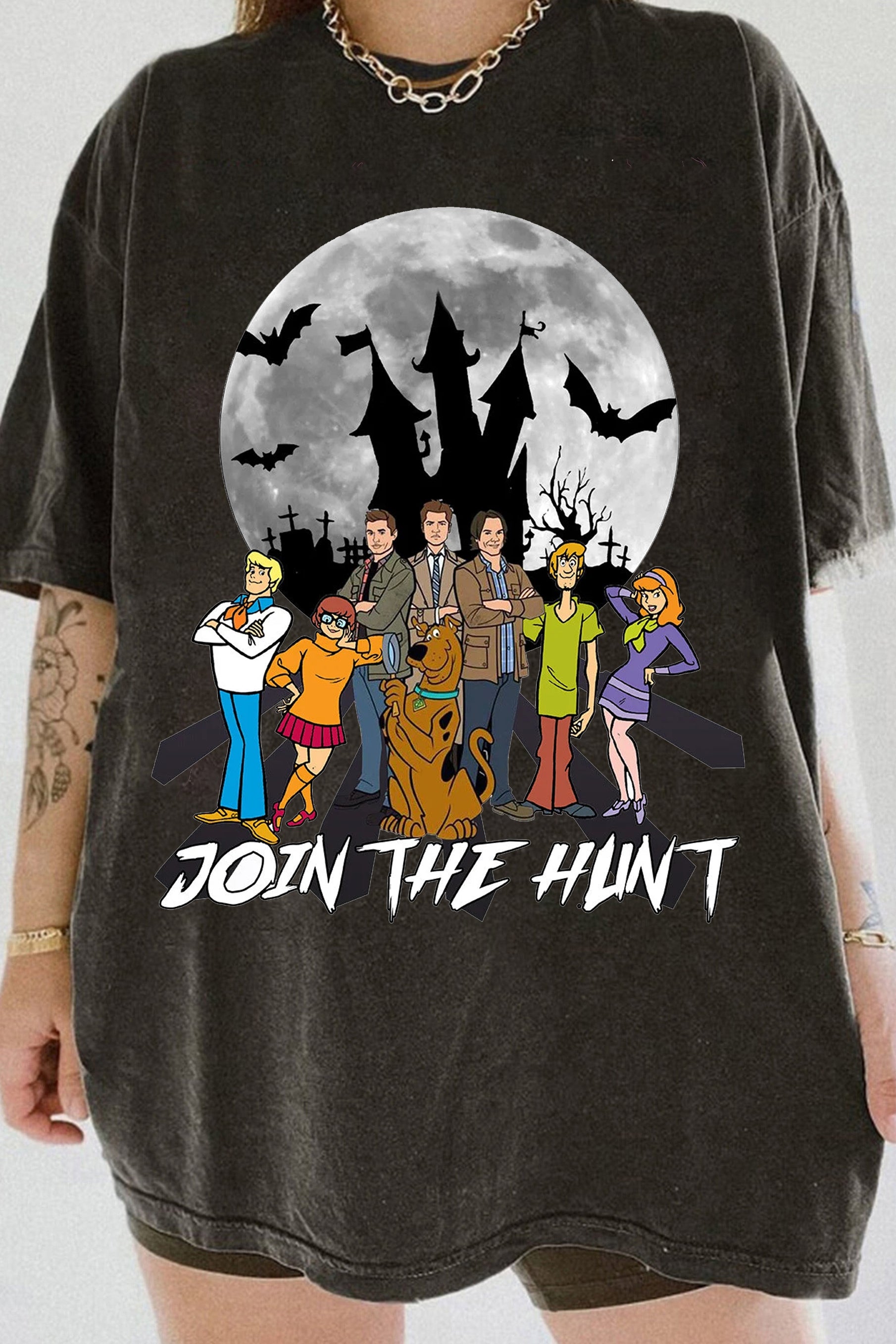 New T-Shirt Supernatural Join Merch, Shirt Supernatural Join The Hunt For Women