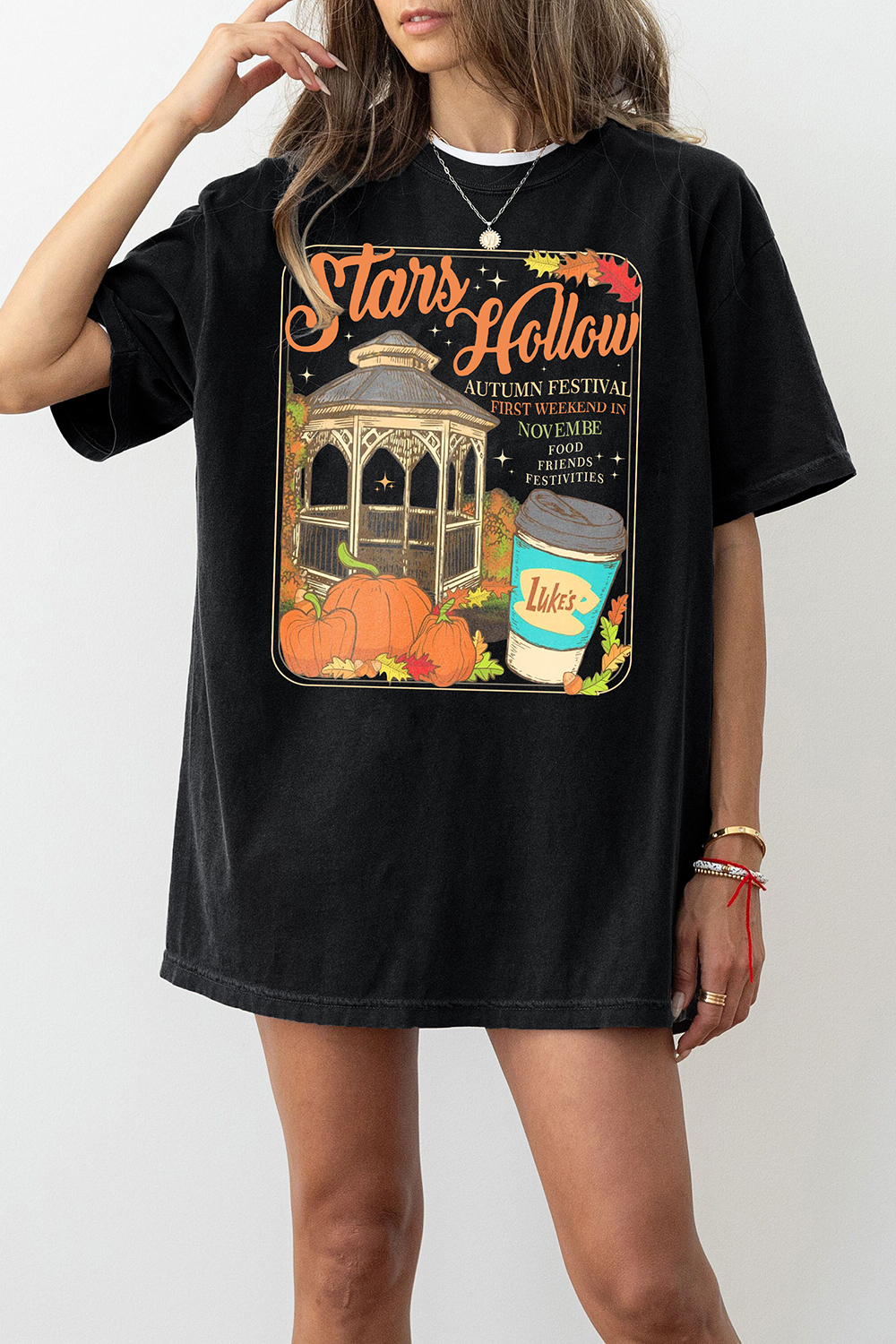 New T-Shirt Stars Hollow Merch, Shirt Stars Hollow 1779 Gilmore Girls For Women