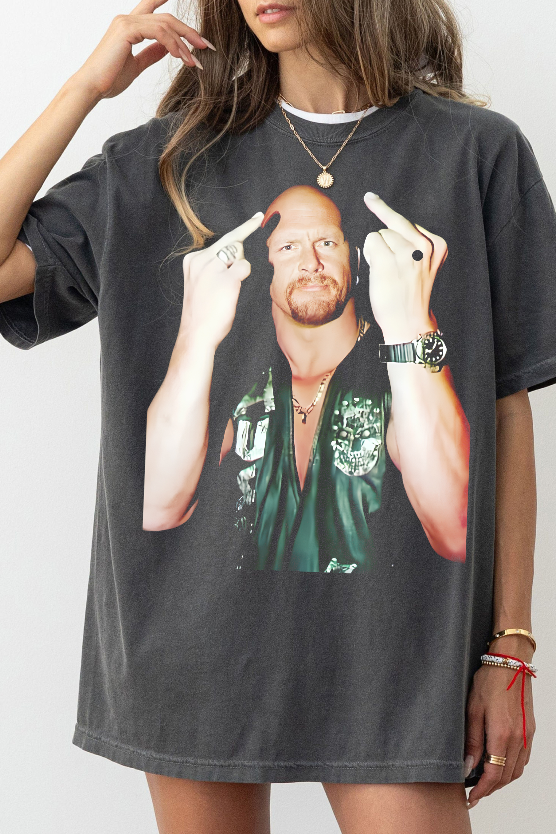 New T-Shirt Stone Cold Merch, Shirt Stone Cold Steve Austin For Women