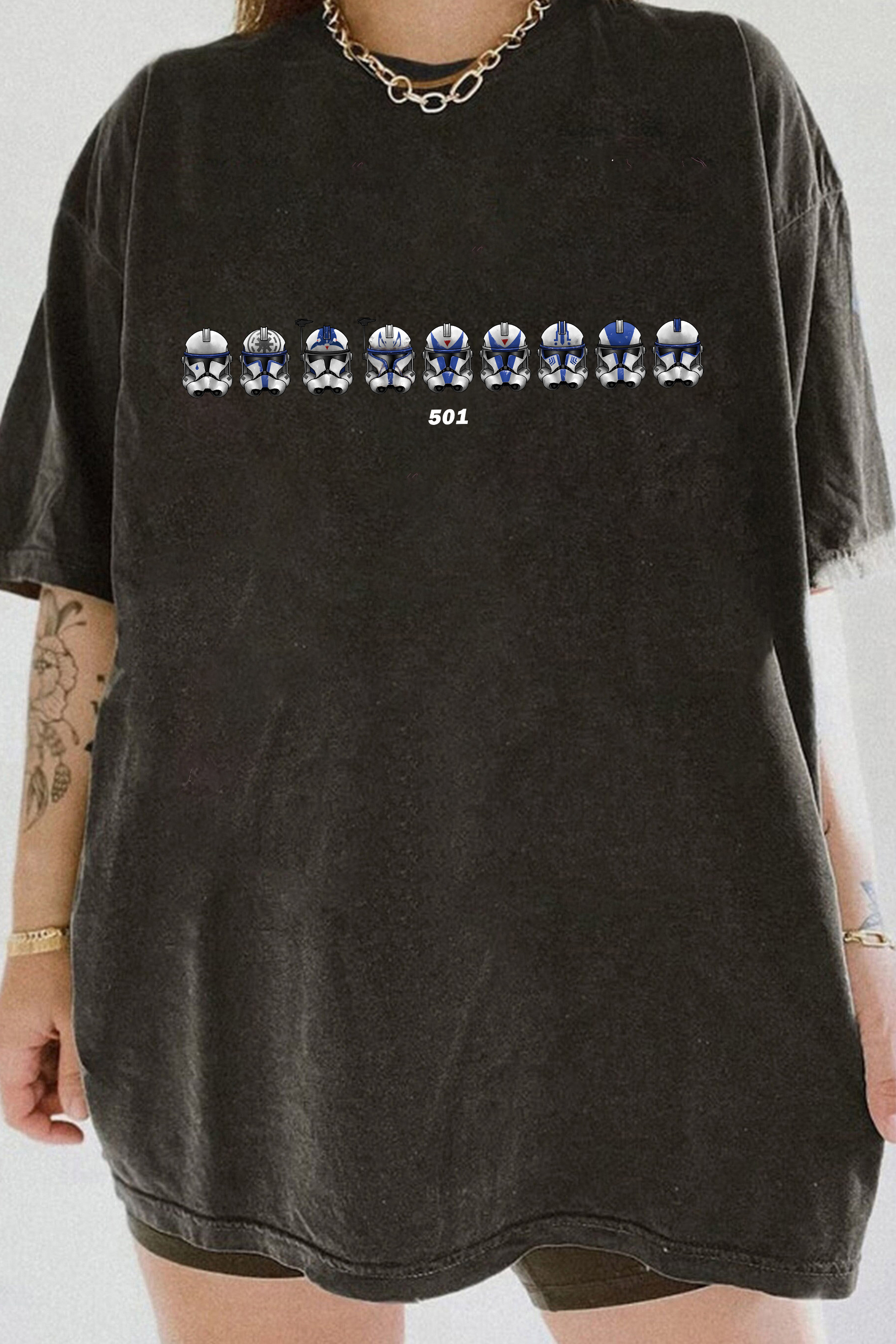 New T-Shirt Star Wars Merch, Shirt Star Wars 501St Clone Trooper For Women