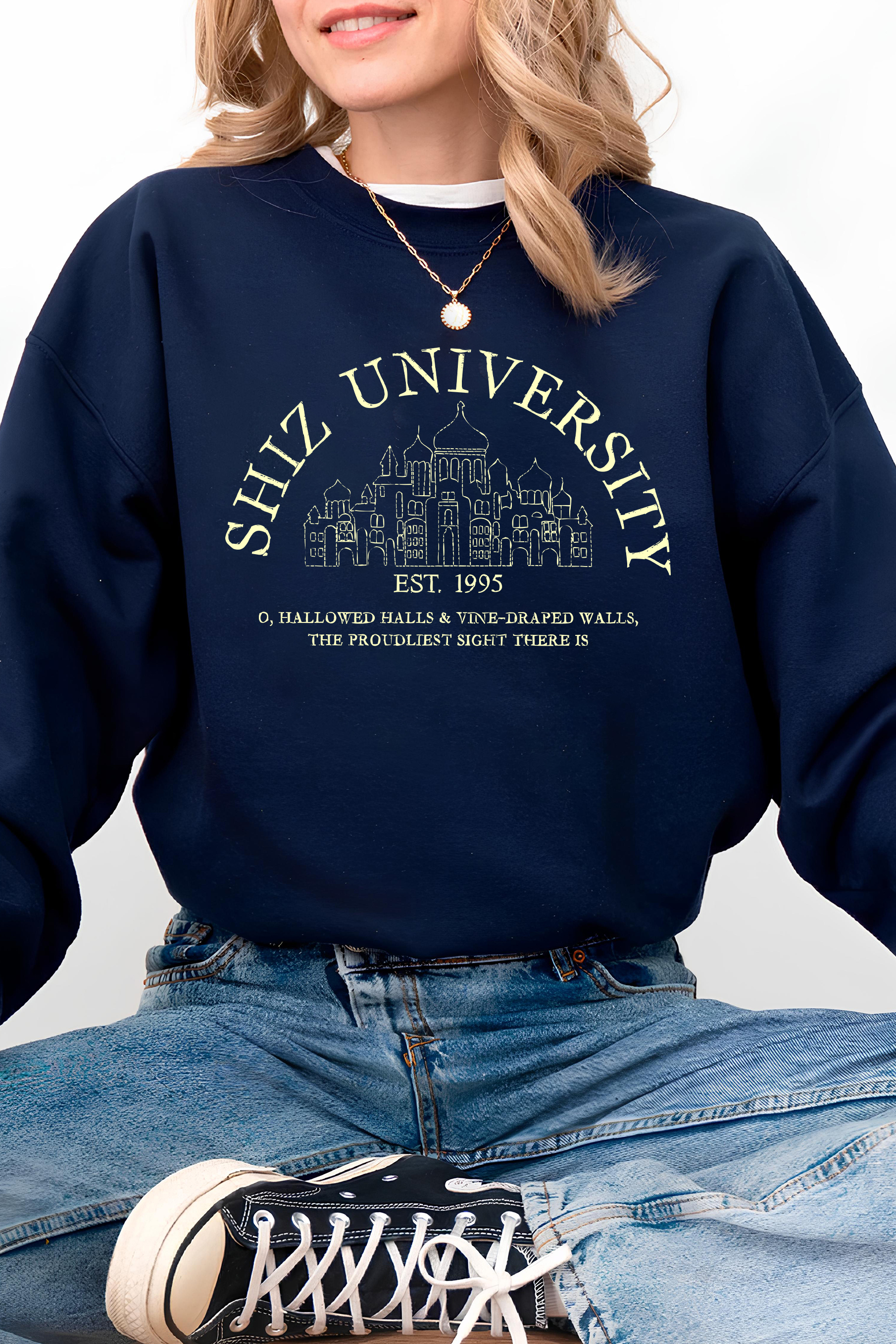 New Shiz University Fleece Sweatshirt For Women