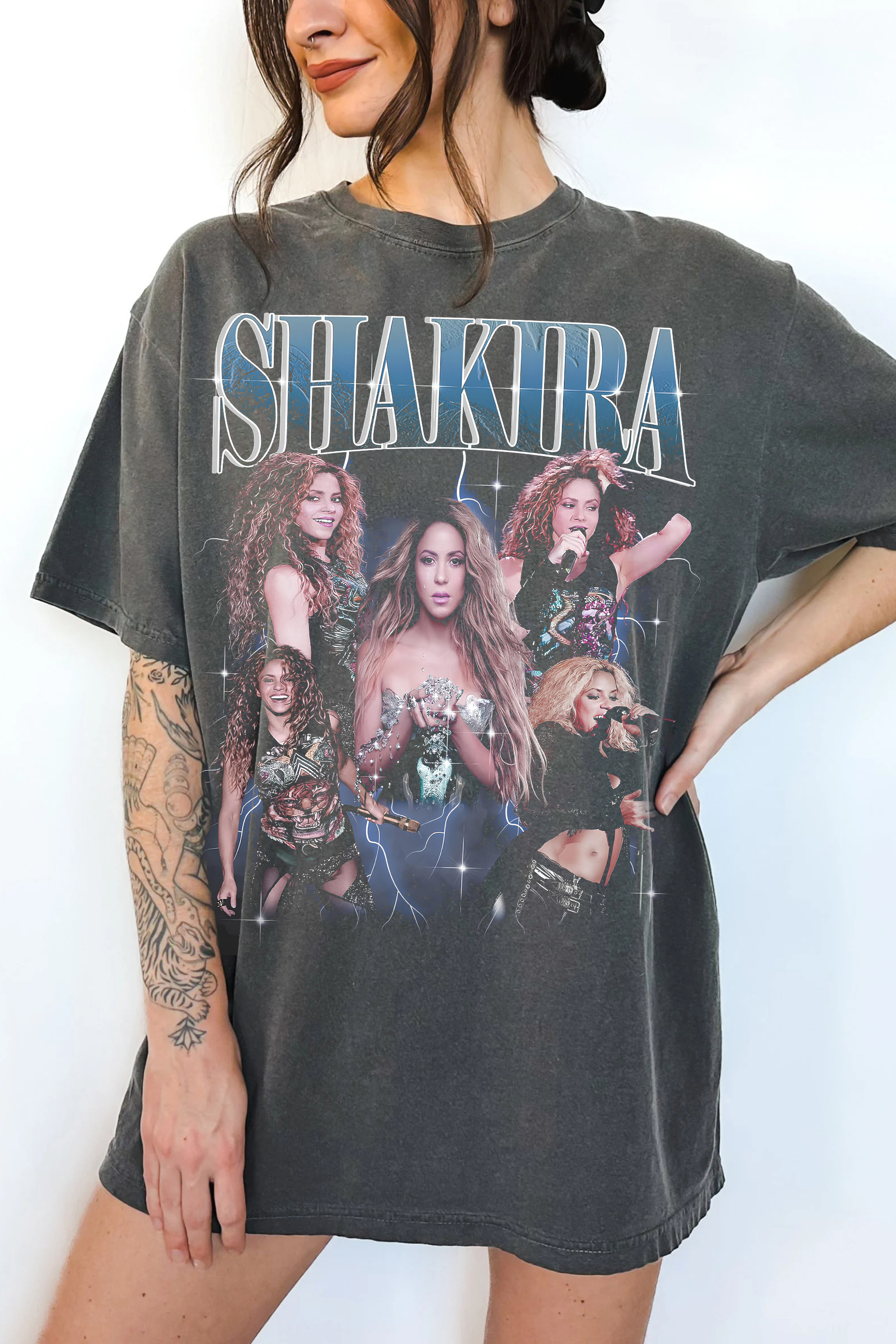 New T-Shirt Shakira  Merch, Shirt Shakira Tour For Women