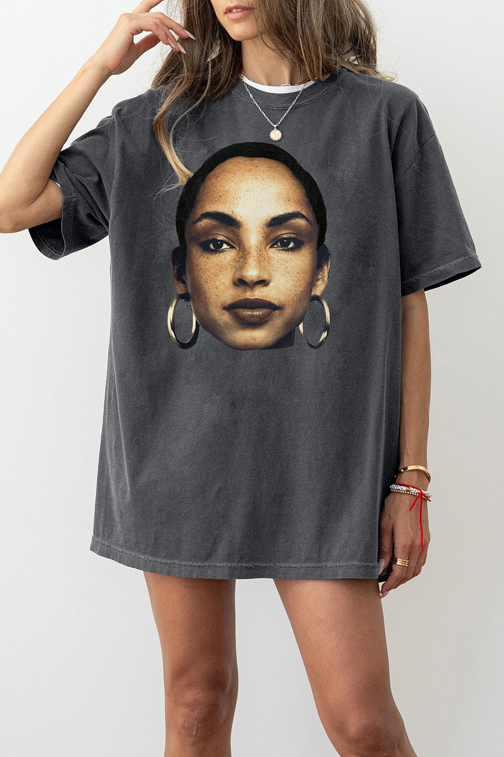 T-Shirt Sade Adu Merch, Shirt Sade Adu Graphic For Women