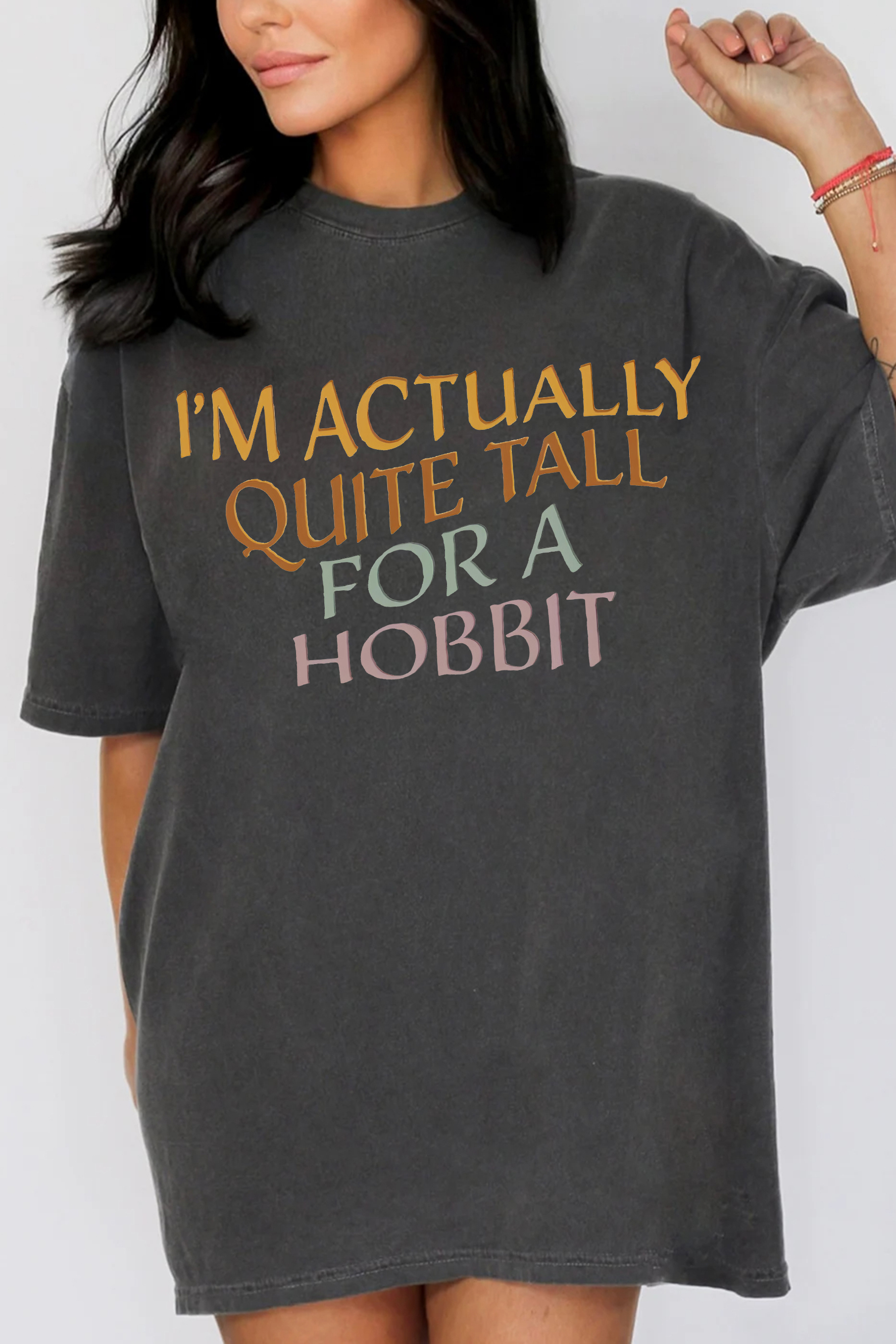 New T-Shirt Sarcastic Hobbit Merch, Shirt Sarcastic Hobbit Lotr For Women