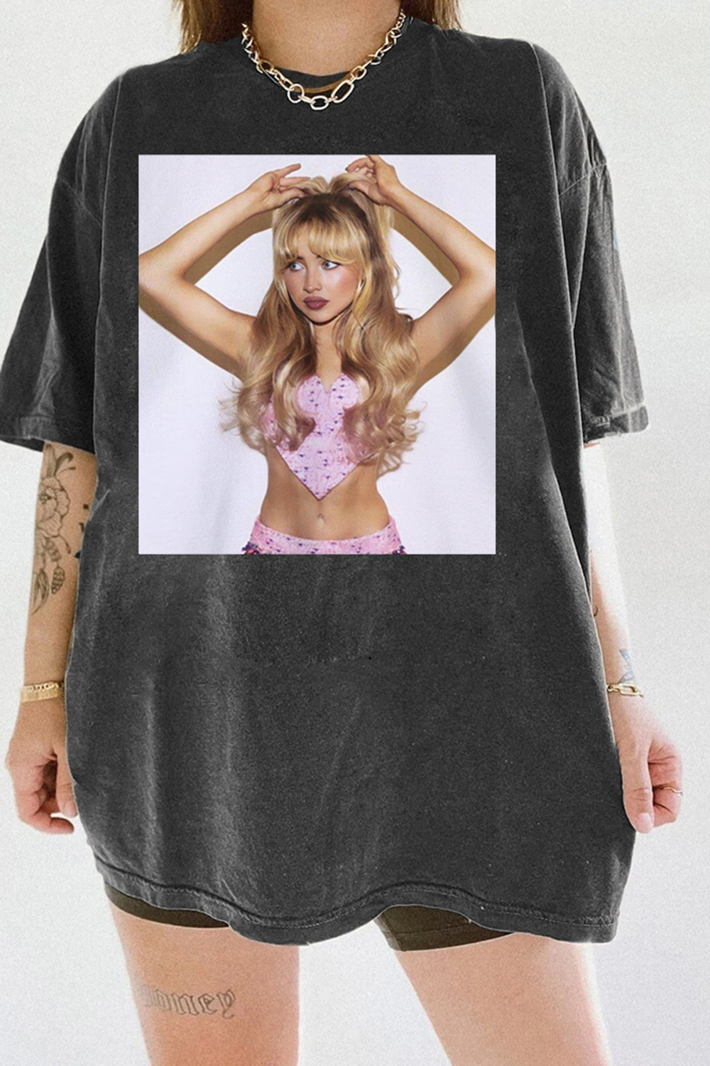 New T-Shirt Sabrina Carpenter Merch, Shirt Sabrina Carpenter Graphic For Women