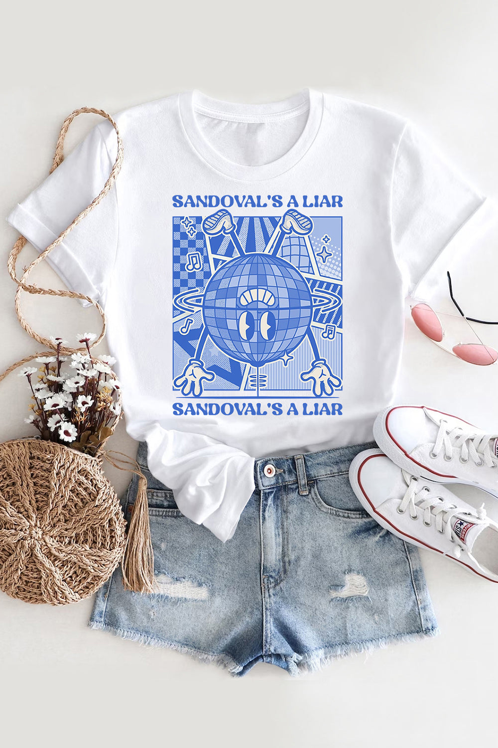 New T-Shirt Sandoval’S A Merch, Shirt Sandoval’S A Liar For Women-Vanderpump Rules