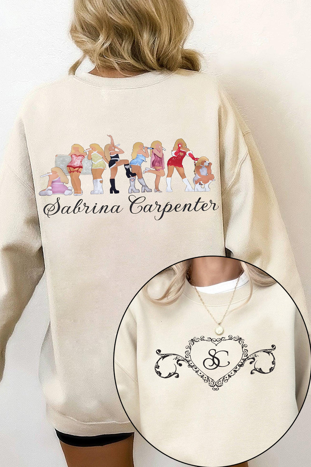 New Sabrina Carpenter Cute Sweatshirt For Women