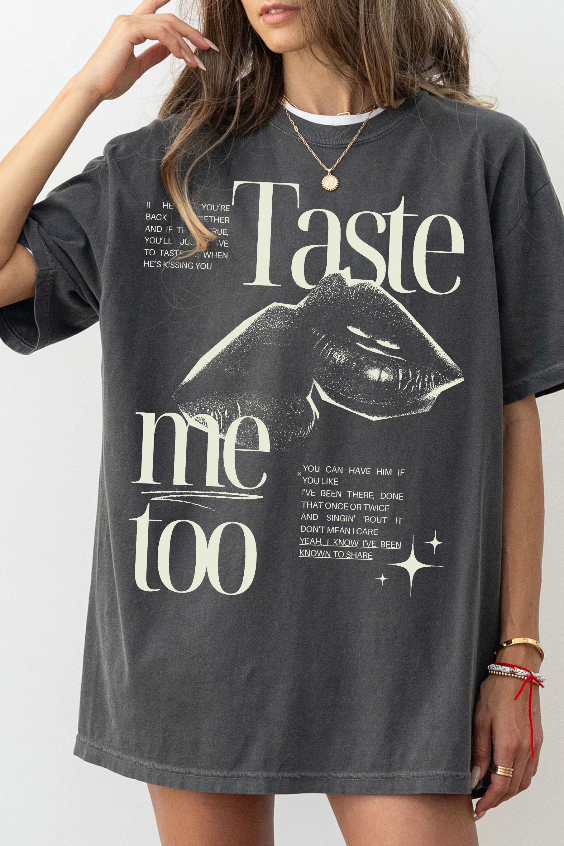 New T-Shirt Sabrina New Merch, Shirt Sabrina New Album Taste For Women