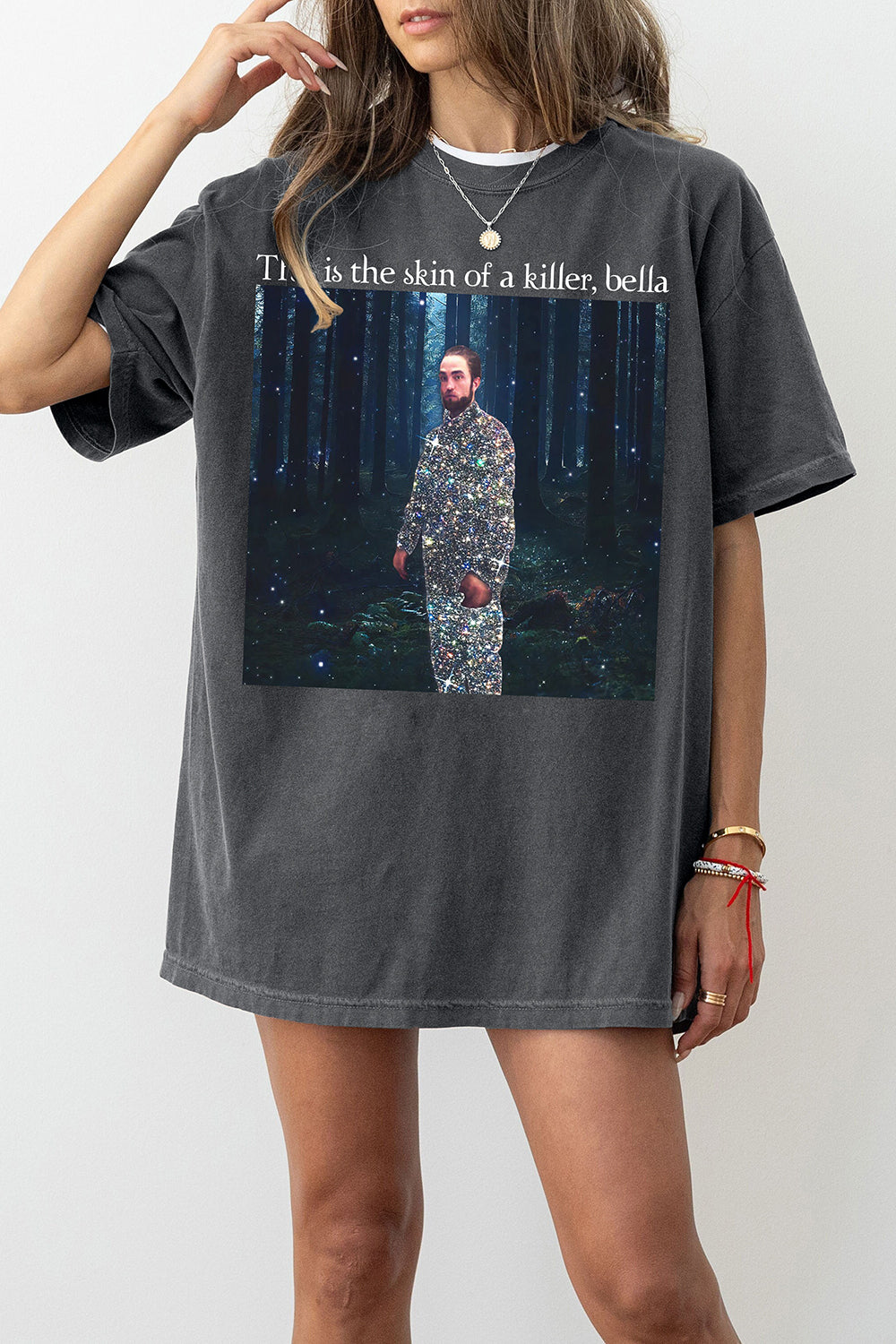 New T-Shirt Robert Pattinson Merch, Shirt Robert Pattinson Twilight For Women
