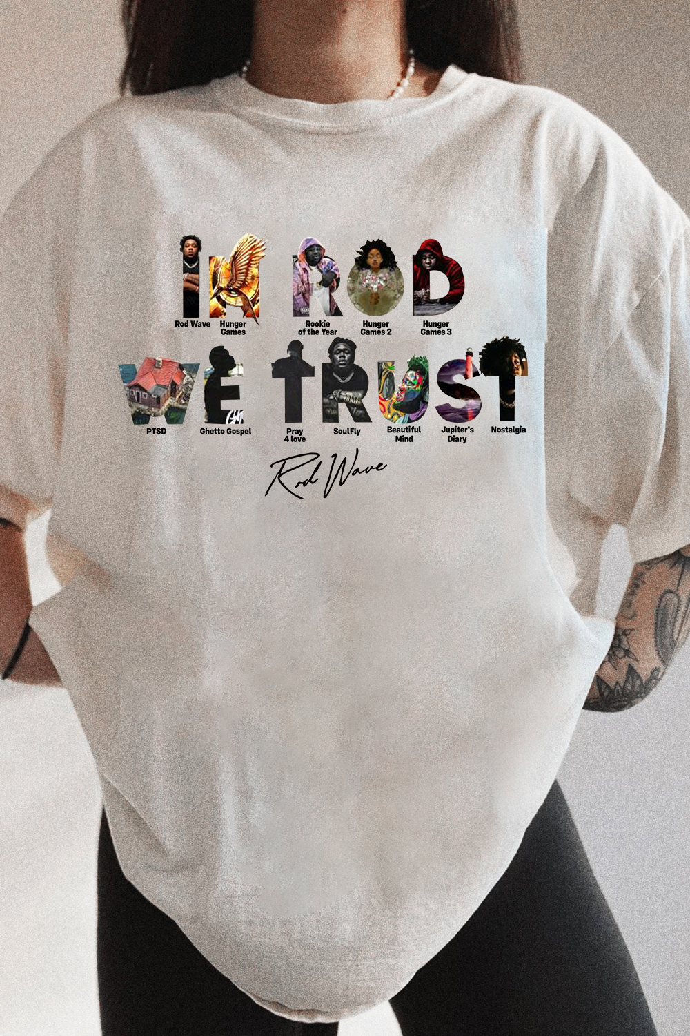 T-Shirt Rod Wave Merch, Shirt Rod Wave Last Lap Tour 2024 For Women