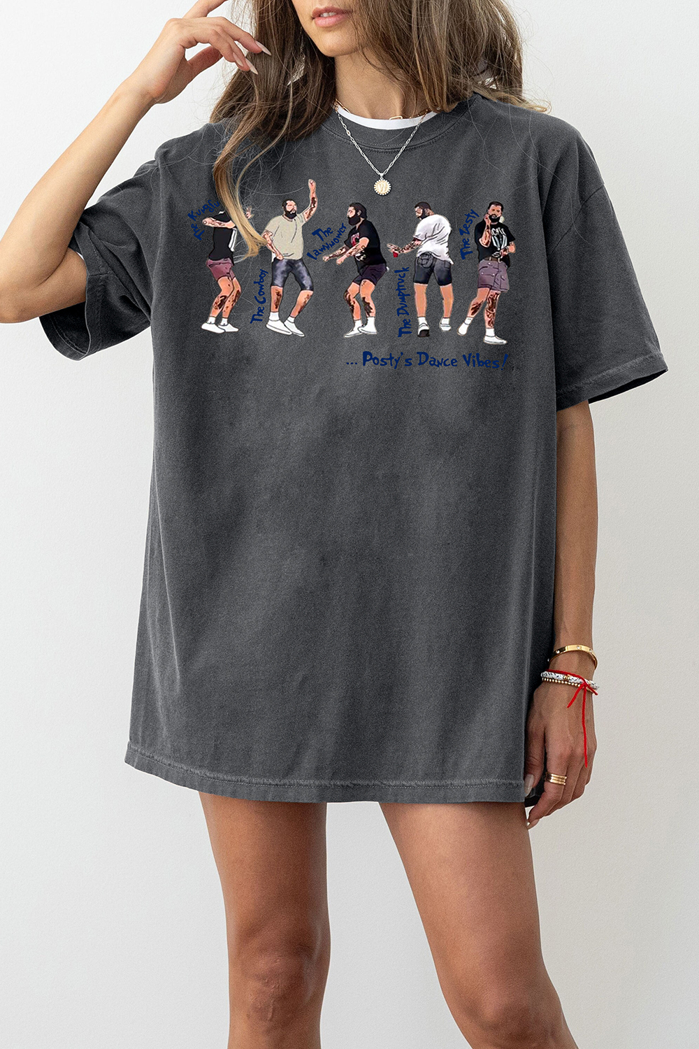 New T-Shirt Retro Post Merch, Shirt Retro Post Malone Dancing For Women