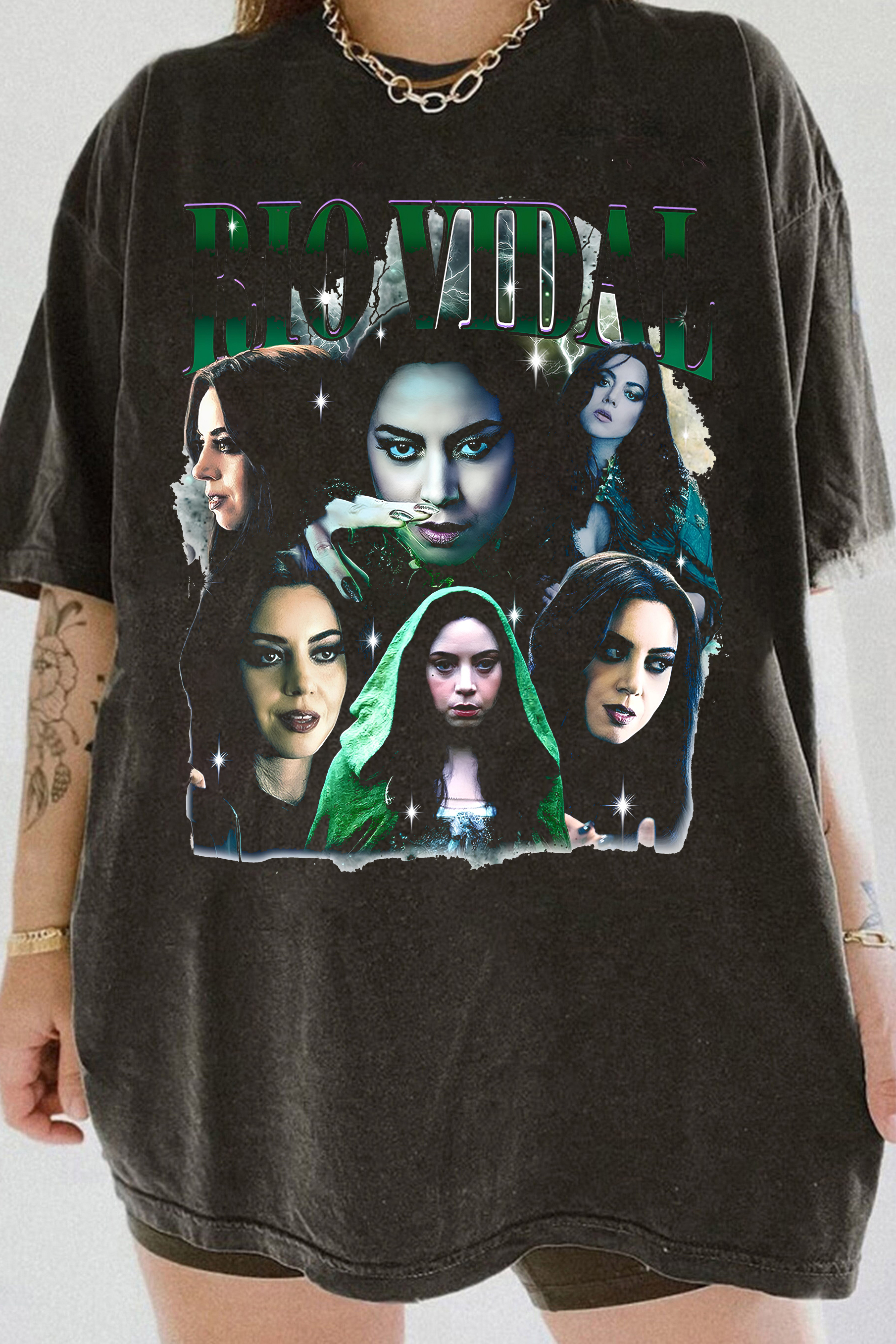 New T-Shirt Rio Vidal Merch, Shirt Rio Vidal Bootleg Witchy For Women