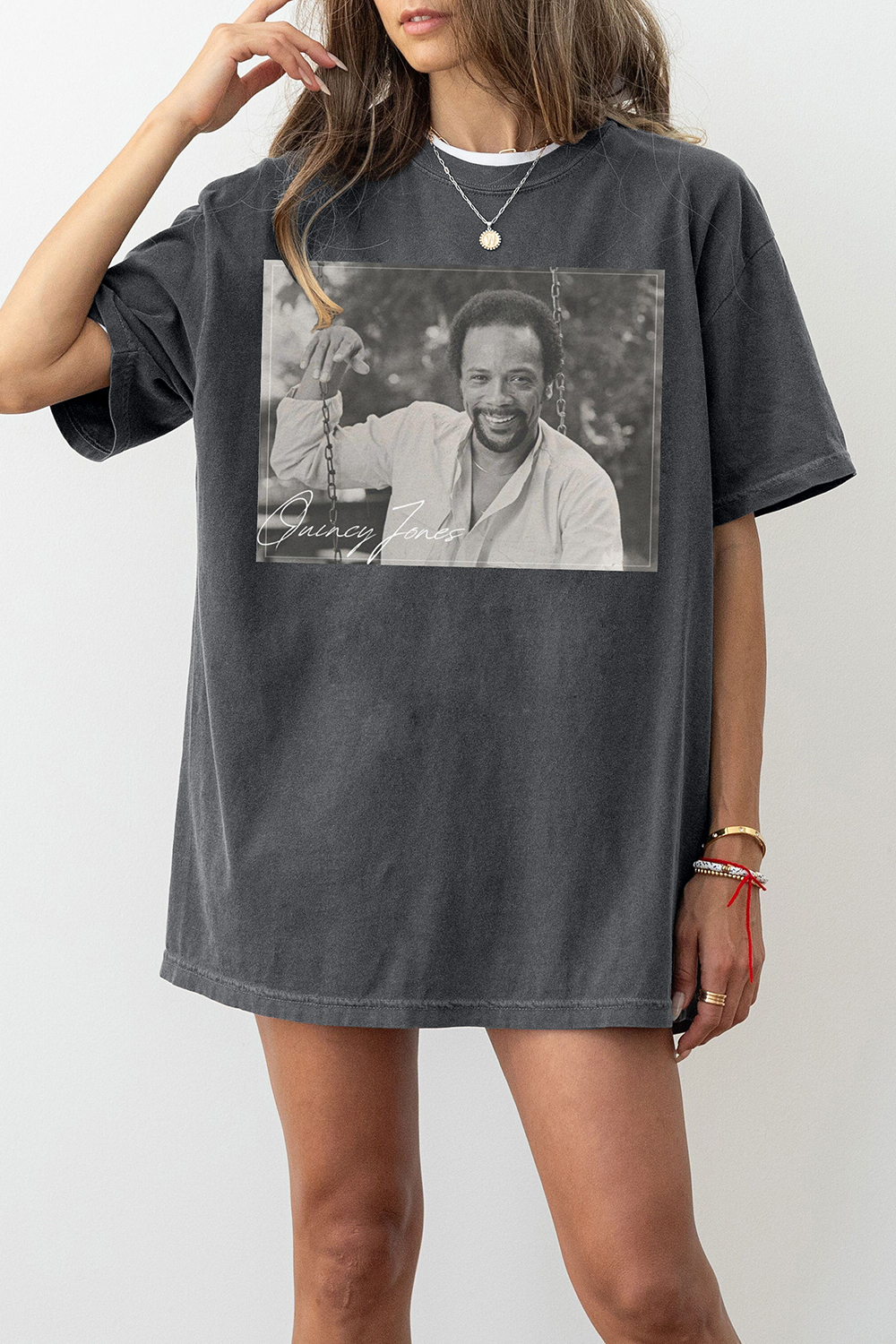 New T-Shirt Rip Quincy Merch, Shirt Rip Quincy Jones Legendary Producer For Women