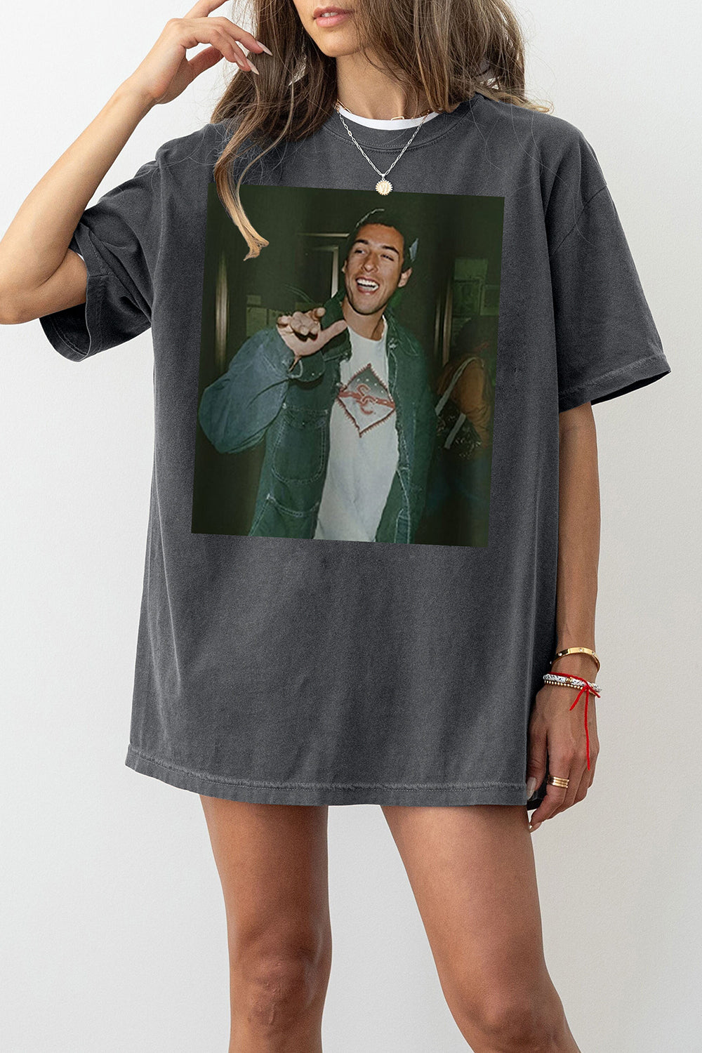 New T-Shirt Retro Adam Merch, Shirt Retro Adam Sandler Graphic For Women