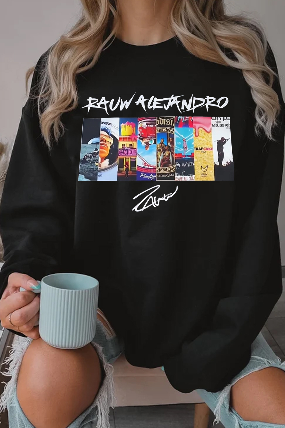 New Rauwalejandro Crew Neck Sweatshirt