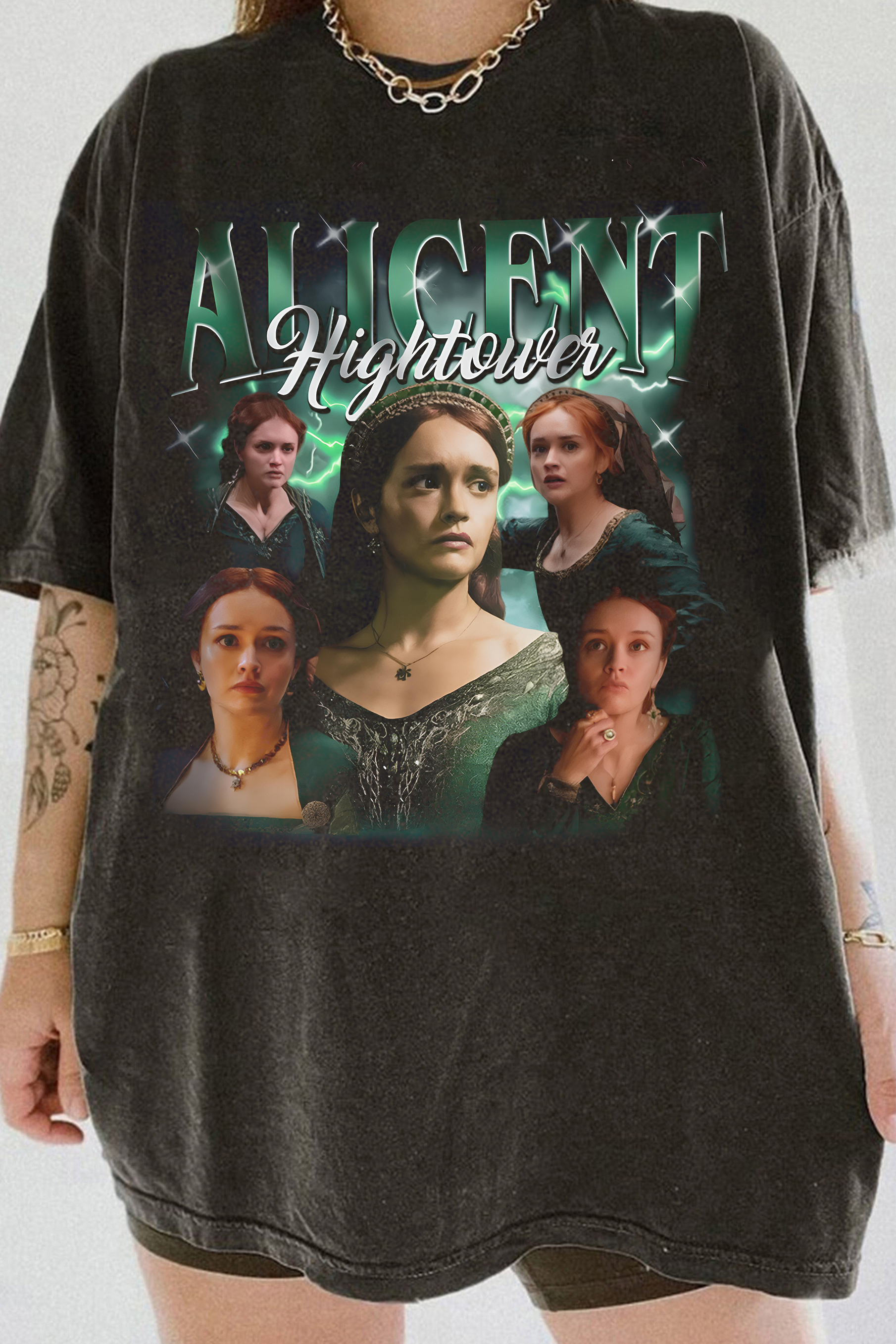 New T-Shirt Retro Alicent Merch, Shirt Retro Alicent Hightower Hotd For Women