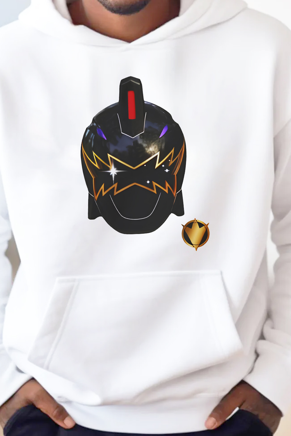 New Power Rangers Graphic Hoodie For Men