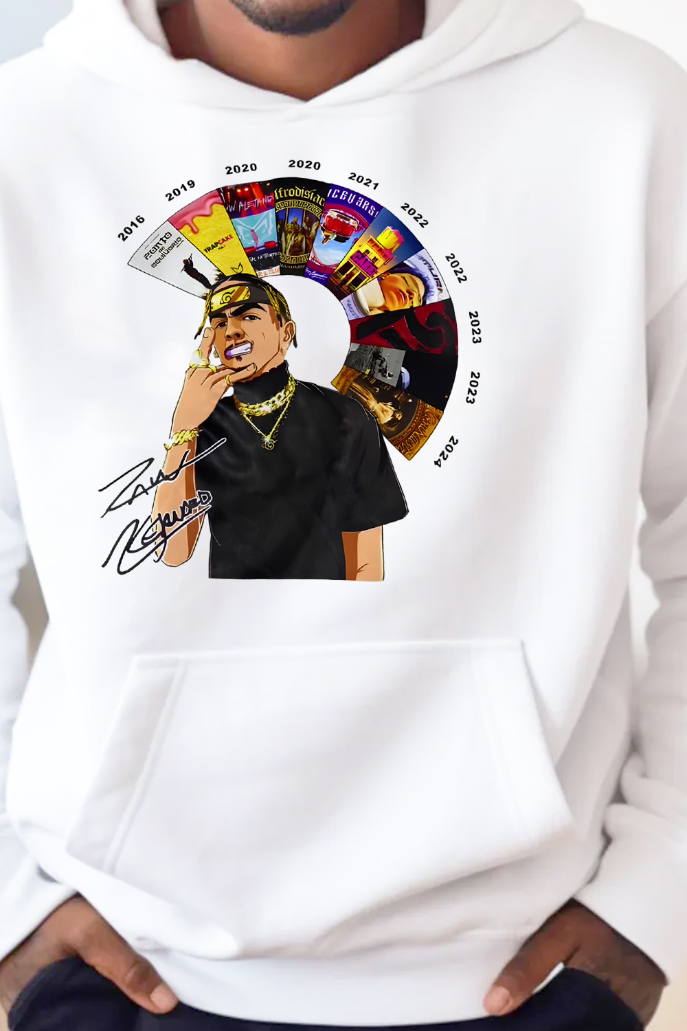 New Rauw’S Journey Hoodie For Men