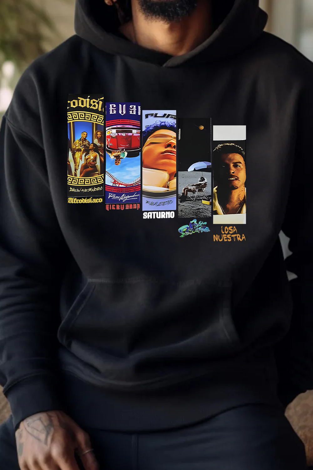 New Rauw Alejandro Album Hoodie For Men