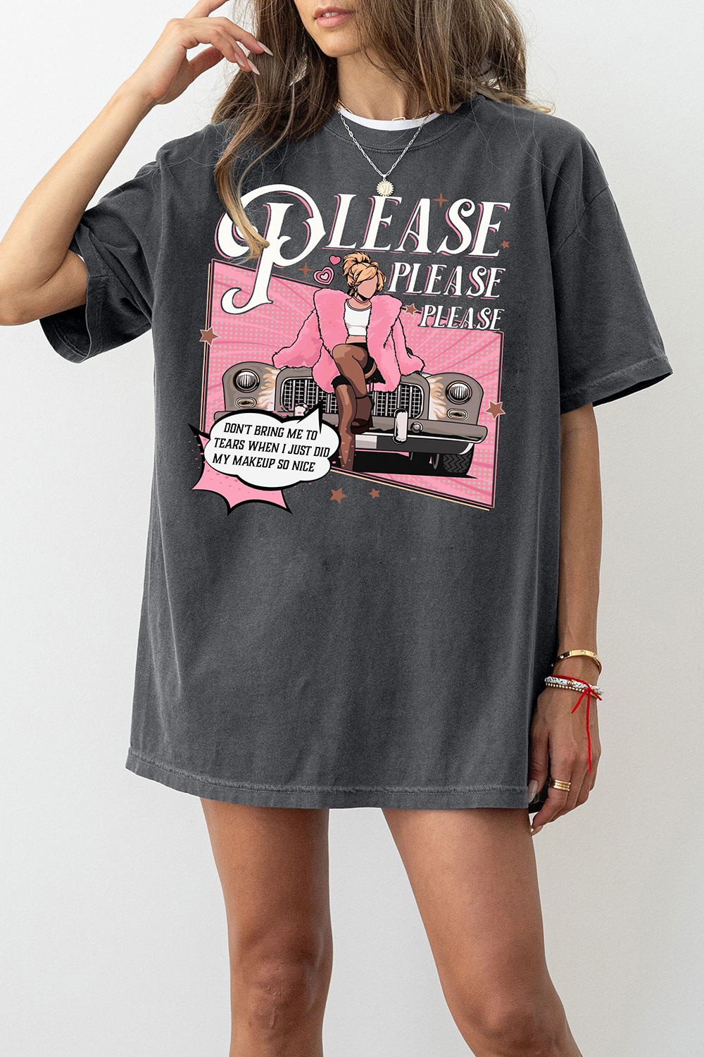 New T-Shirt Please Please Merch, Shirt Please Please Please Sabrina Trendy For Women