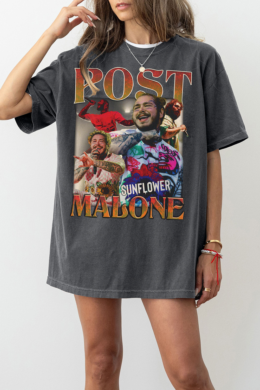 New T-Shirt Post Malone Merch, Shirt Post Malone Rap Music Merch For Women