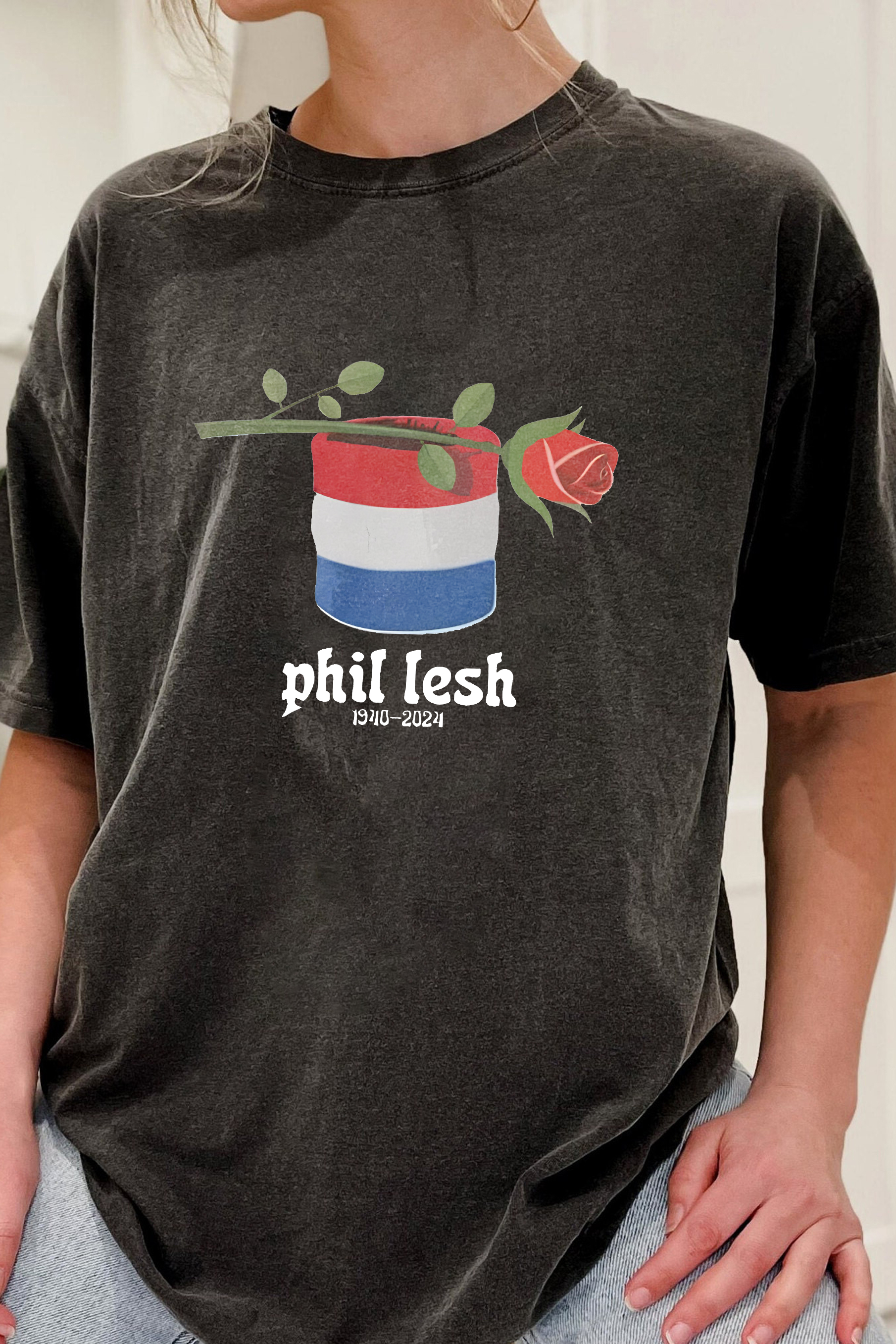 New T-Shirt Phil Lesh Merch, Shirt Phil Lesh Of The Grateful Dead Tribute For Women