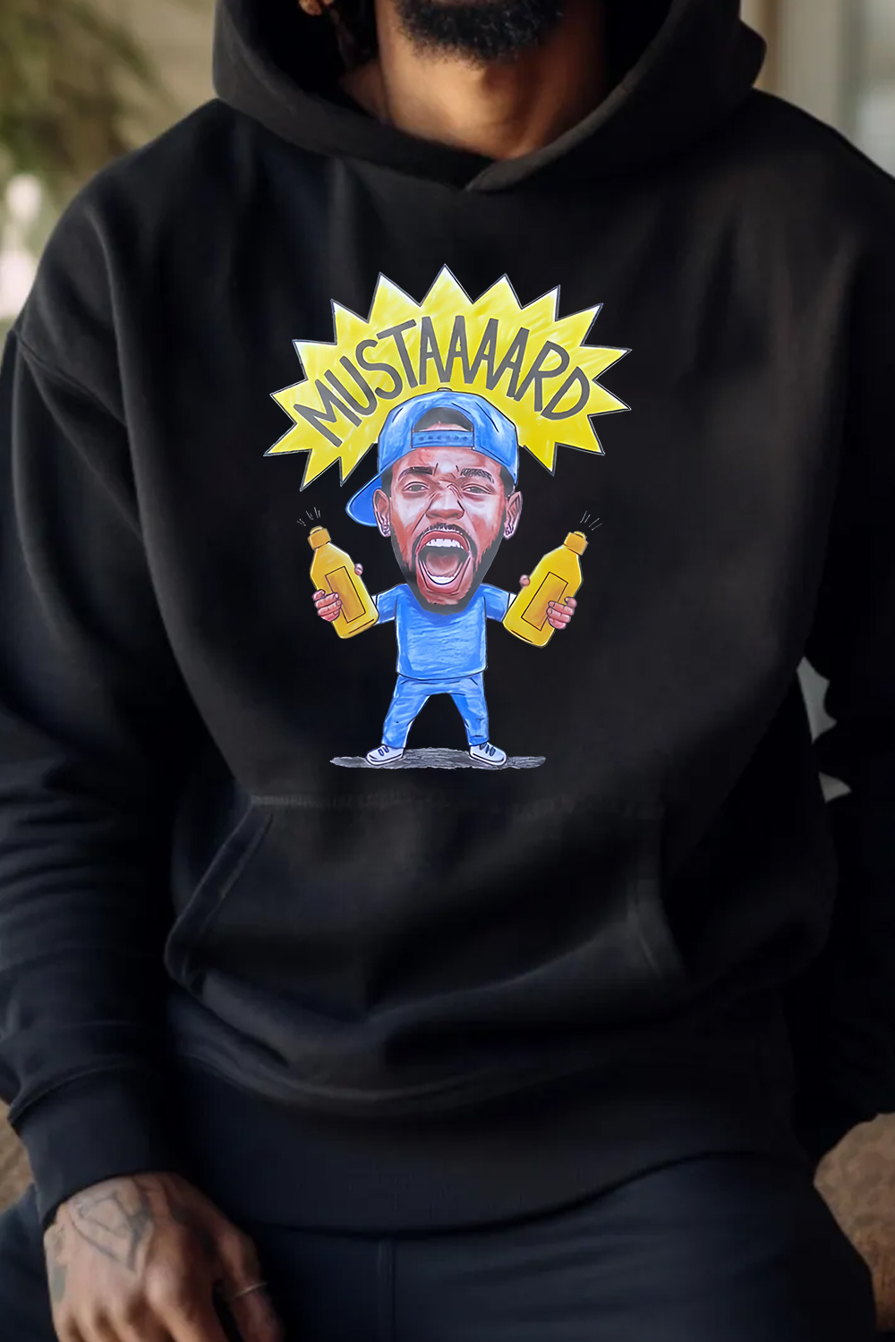 New Mustaaaard Kendrick Hoodie For Men