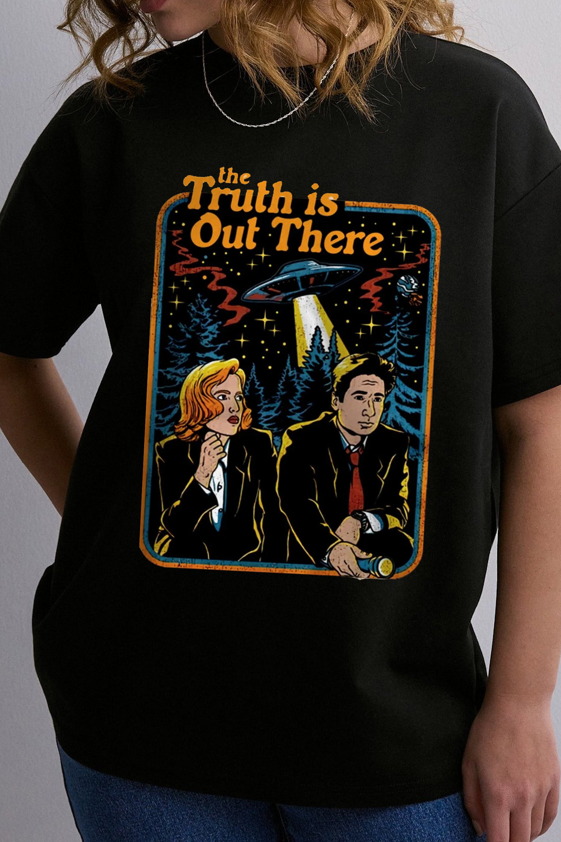 New T-Shirt My X-Files, Merch, Shirt My X-Files, The Truth Is Out There For Women