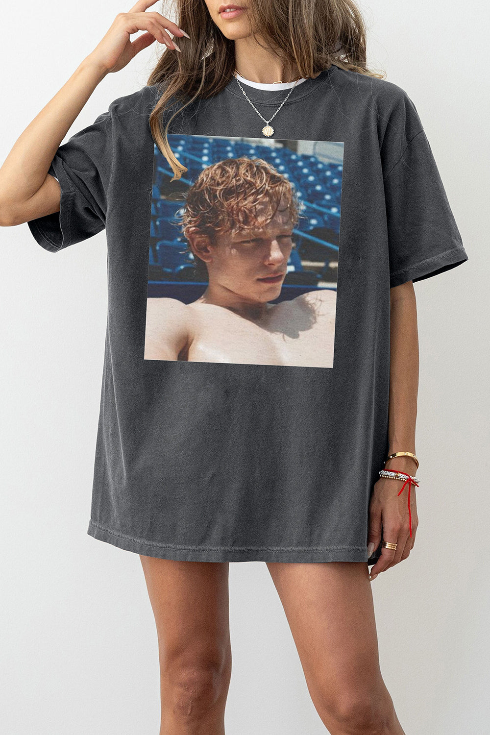 New T-Shirt Mike Faist Merch, Shirt Mike Faist Challengers Movie Graphic For Women