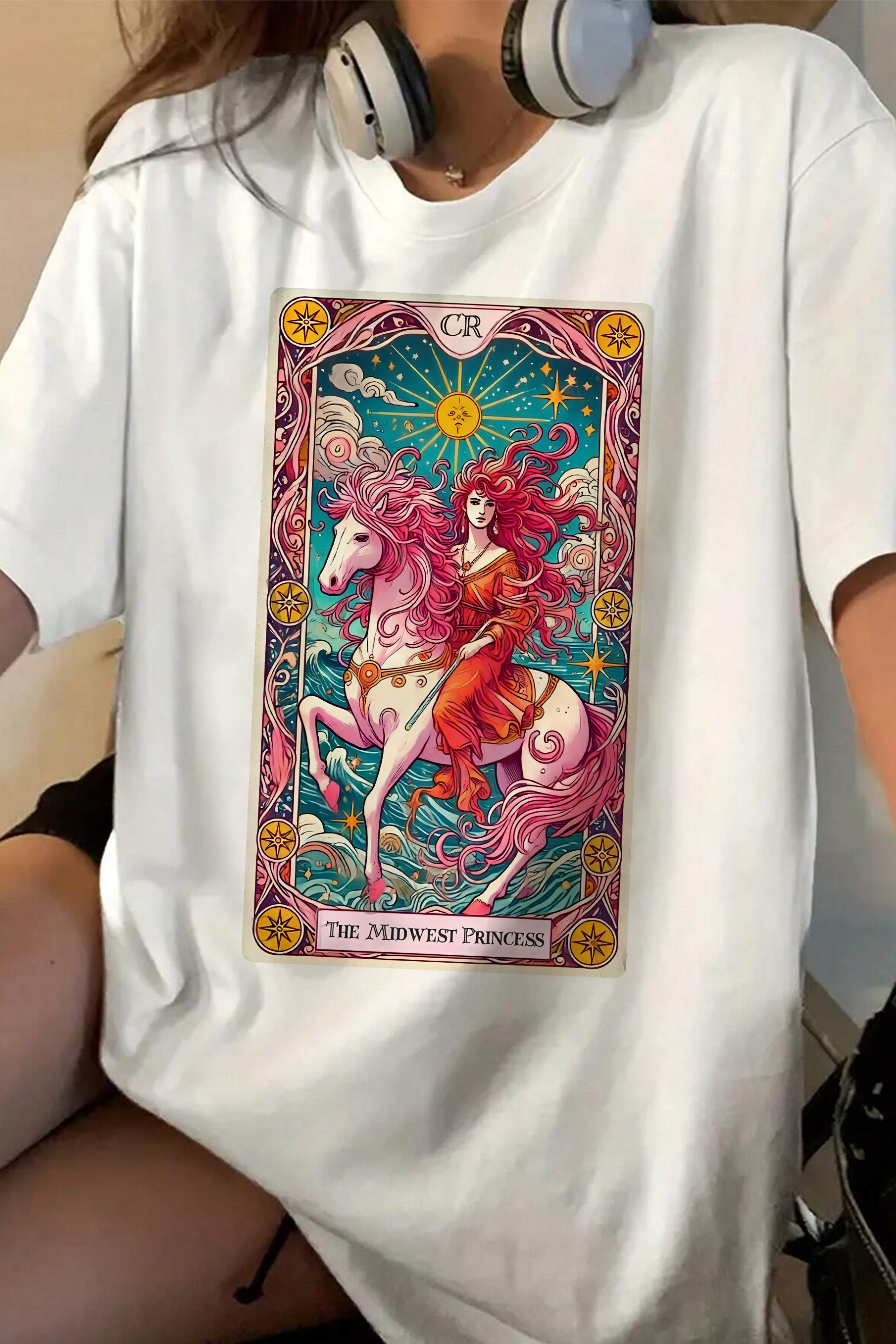 New T-Shirt Midwest Princess Merch, Shirt Midwest Princess Pink Pony Club For Women