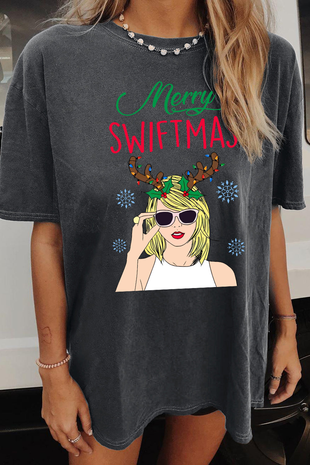 New T-Shirt Merry Swiftmas Merch, Shirt Merry Swiftmas For Women