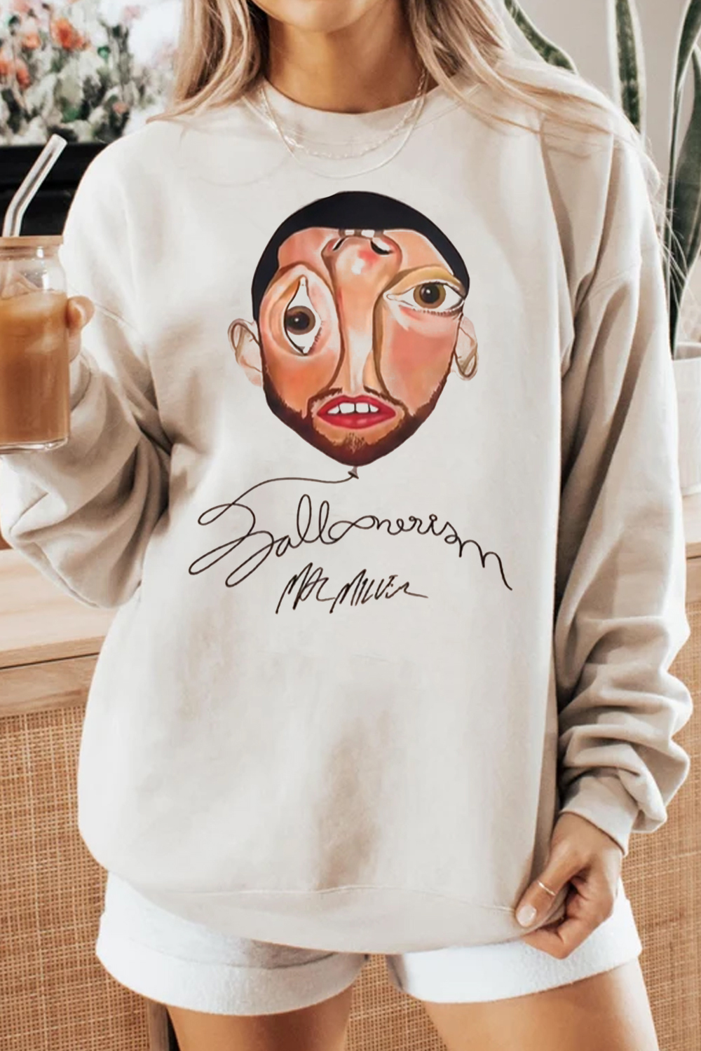 New Macmiller Women’S Crew Neck Sweatshirt