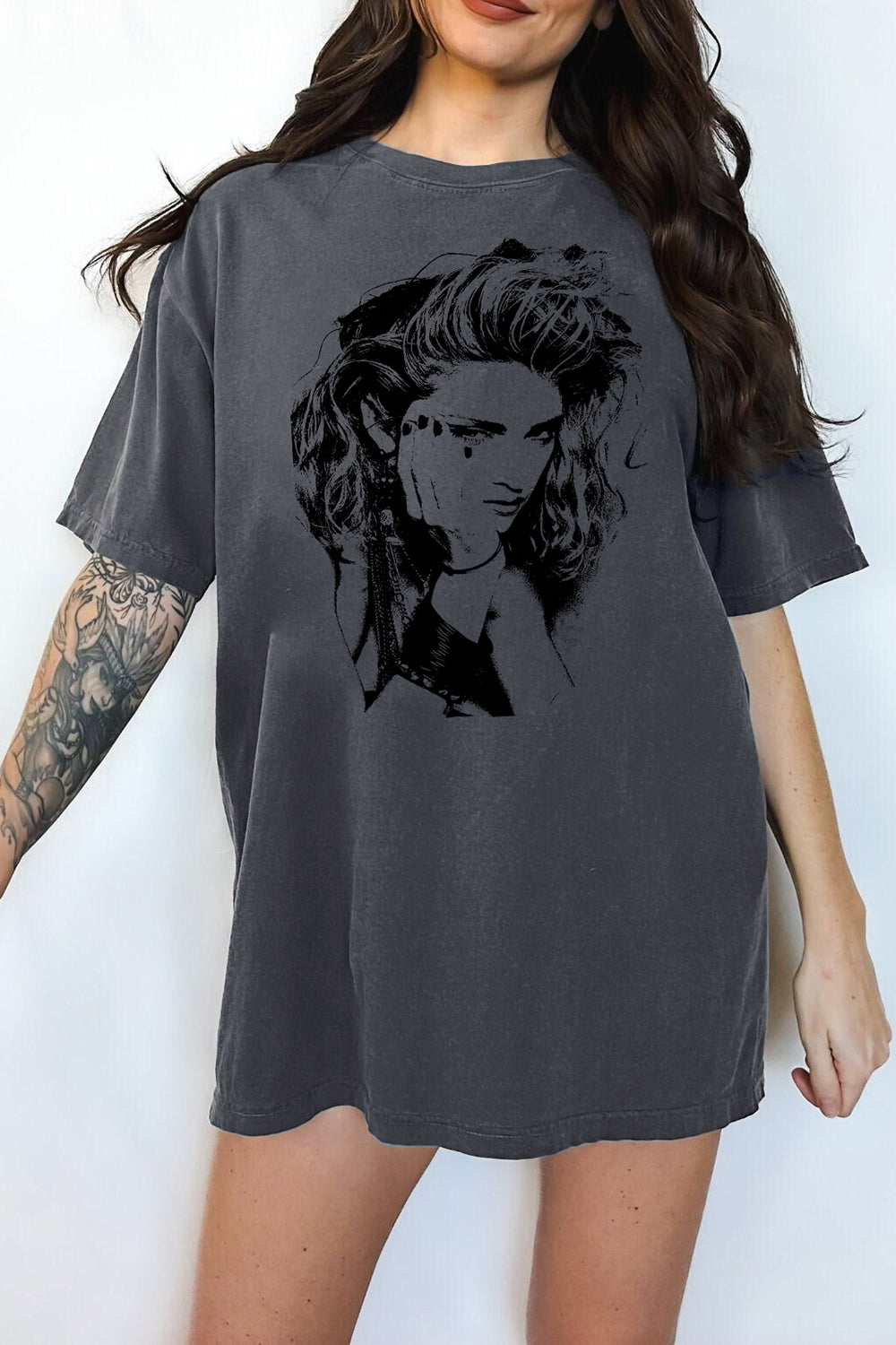 T-Shirt Madonna Vintage Merch, Shirt Madonna Vintage Classic For Women
