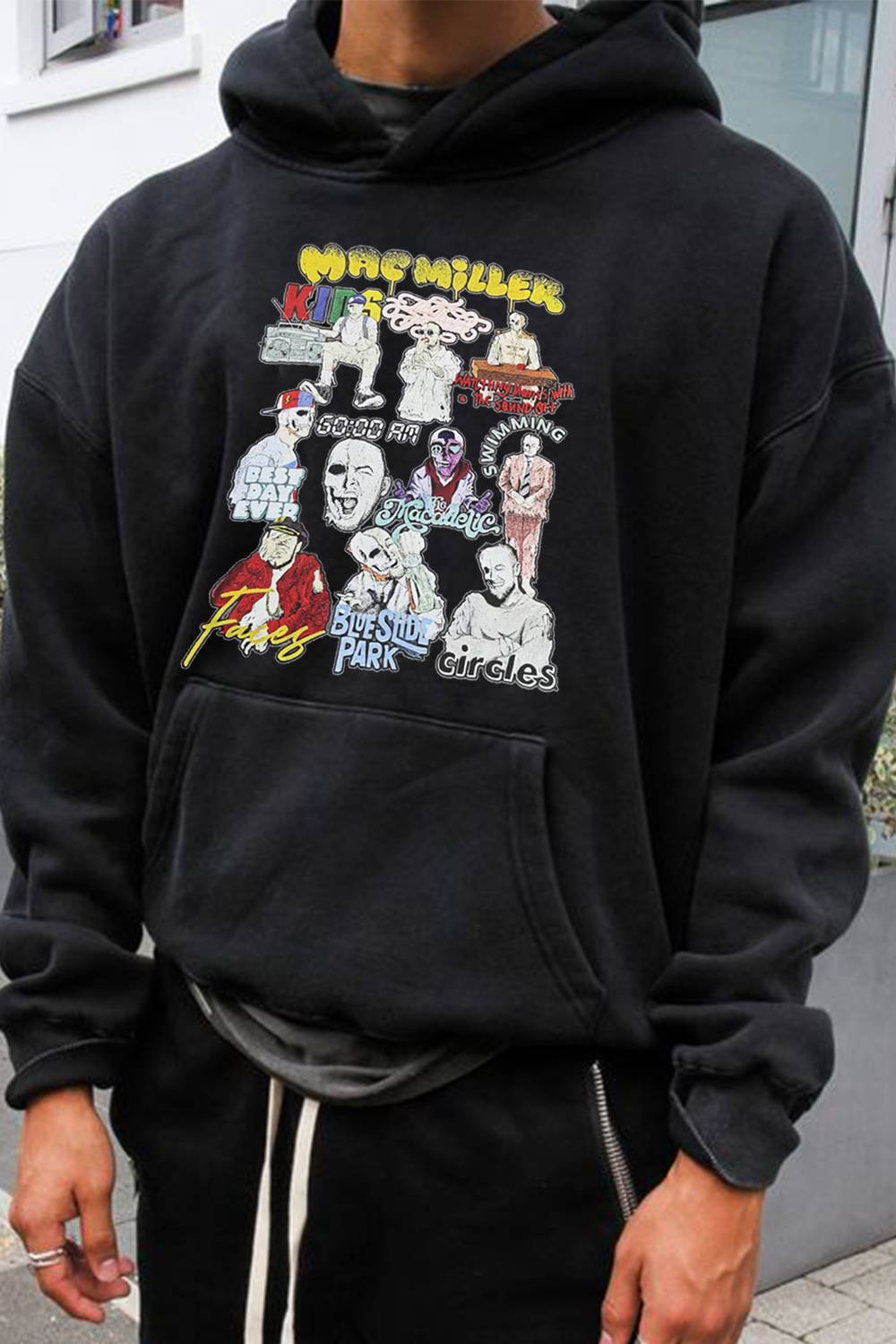 New Macmiller Album Print Hoodie