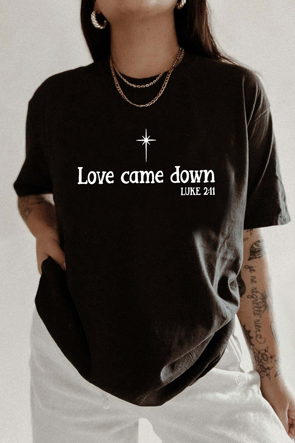 T-Shirt Love Come Merch, Shirt Love Come Down Christian Jesus Lover For Women